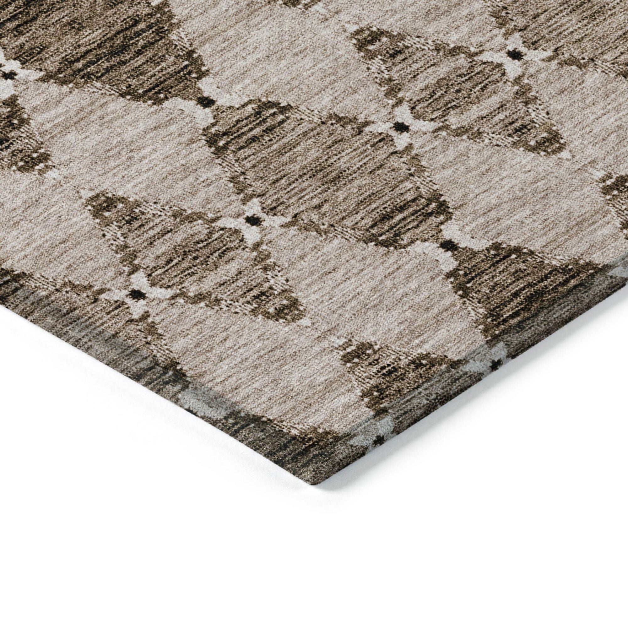 Machine Made ACN610 Mocha Brown Rugs #color_mocha brown