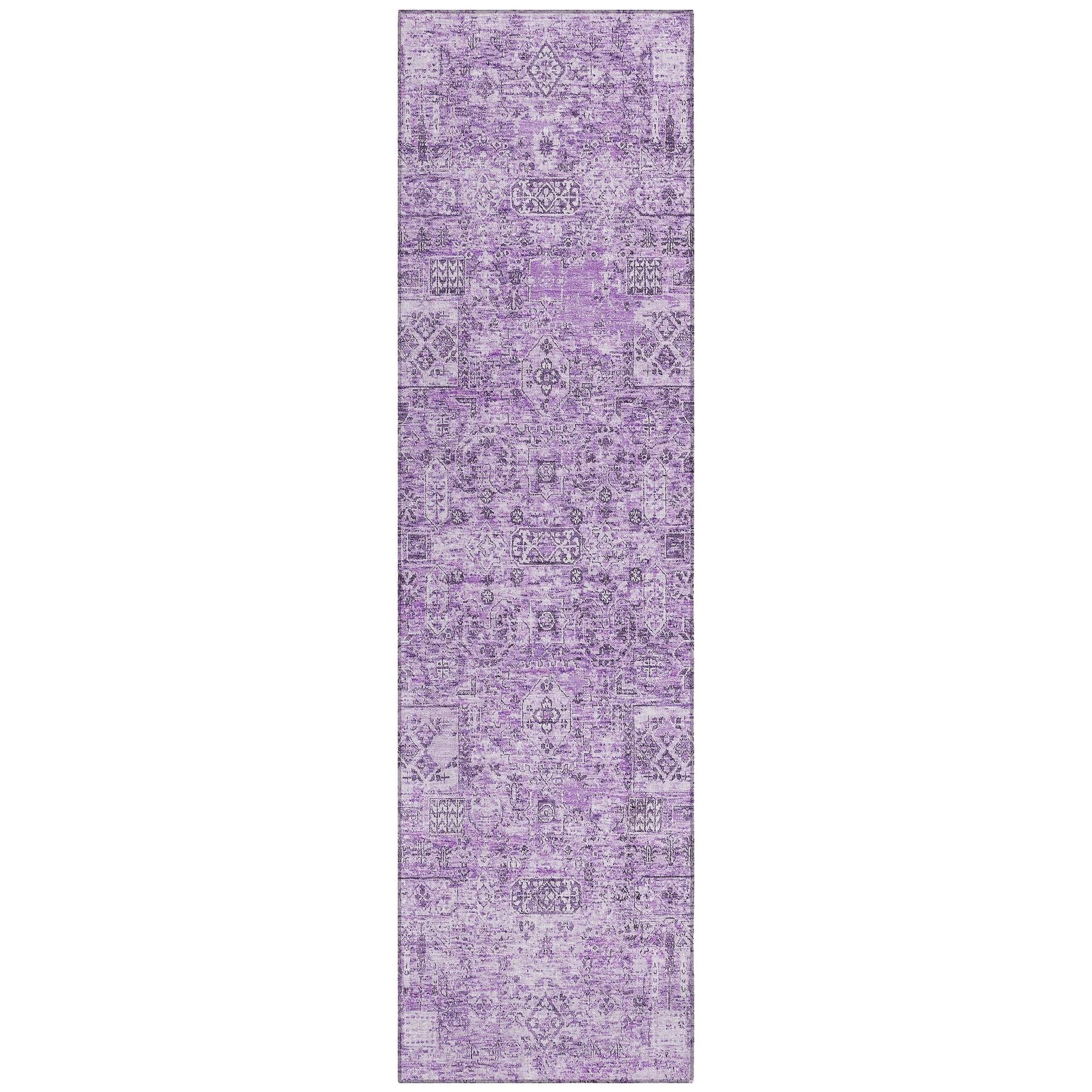 Machine Made ACN611 Lilac Purple Rugs #color_lilac purple