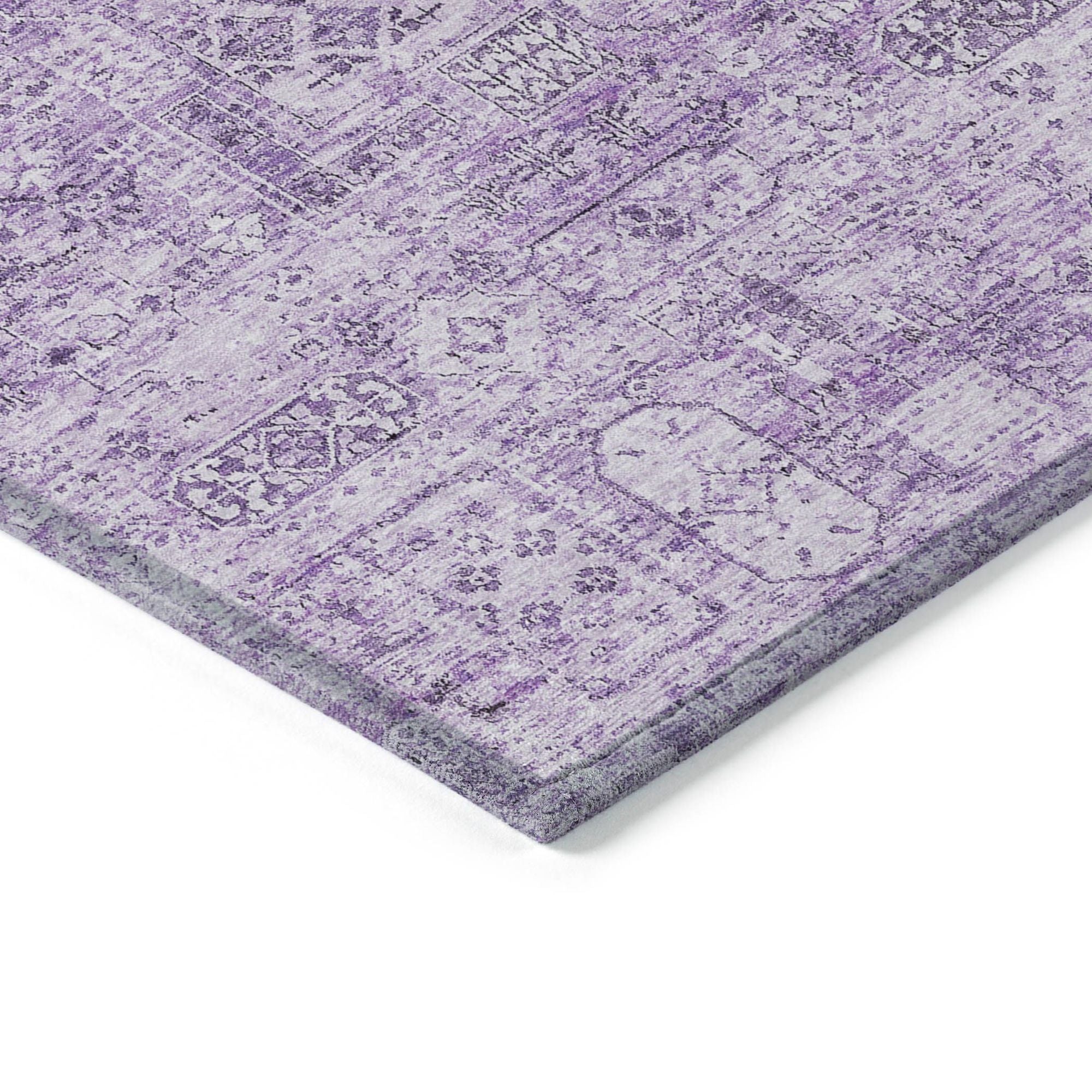 Machine Made ACN611 Lilac Purple Rugs #color_lilac purple