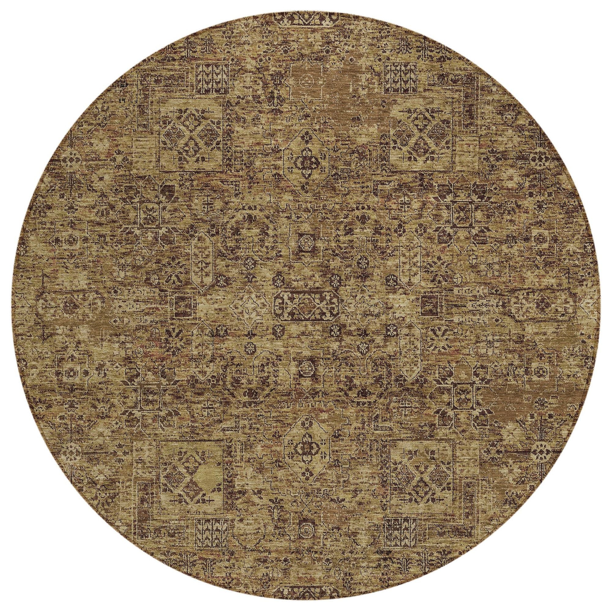 Machine Made ACN611 Mocha Brown Rugs #color_mocha brown