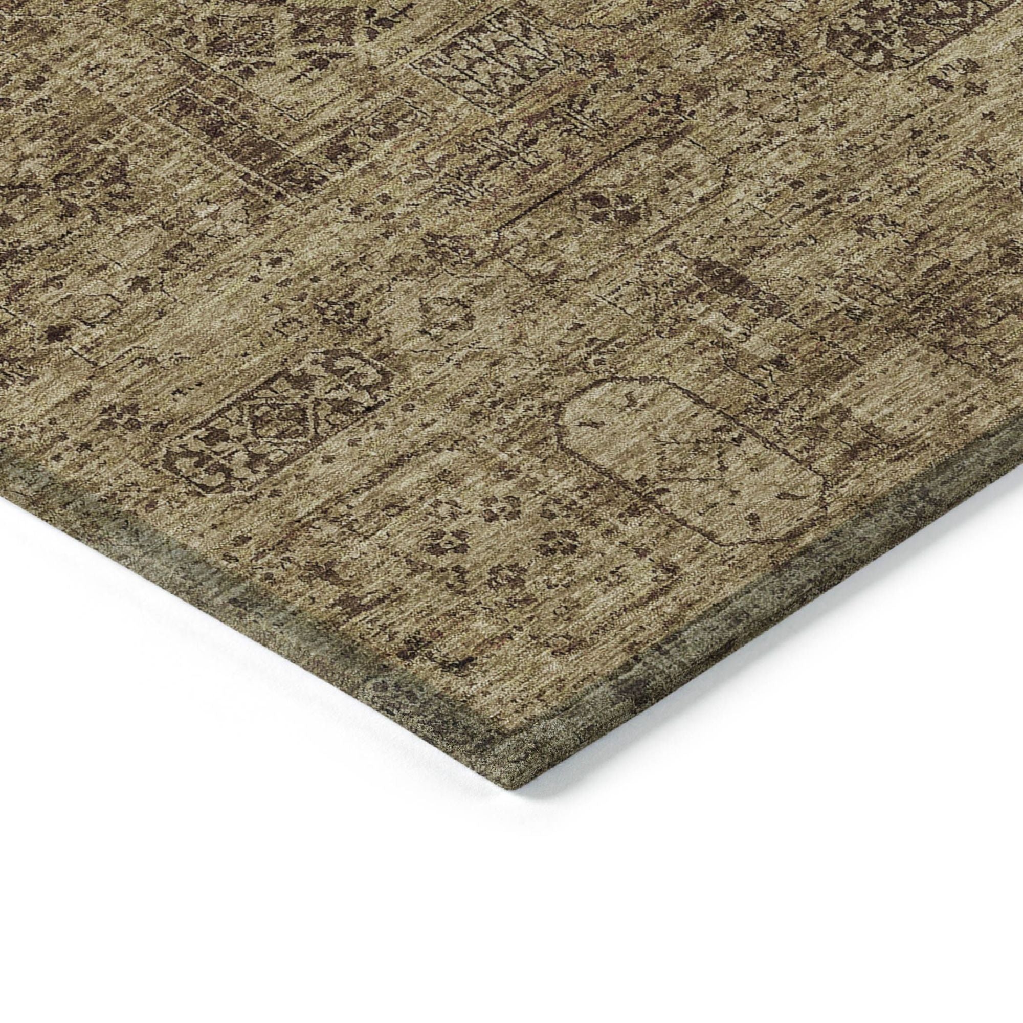 Machine Made ACN611 Mocha Brown Rugs #color_mocha brown