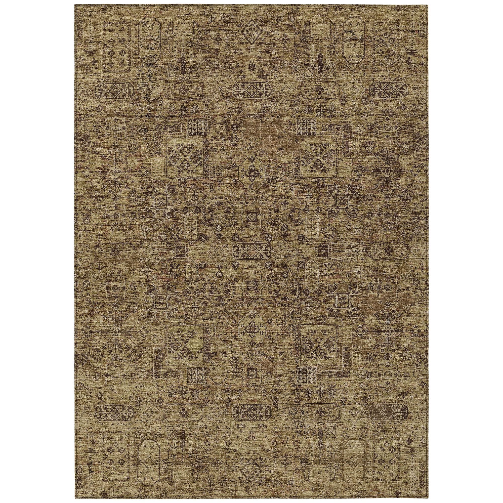 Machine Made ACN611 Mocha Brown Rugs #color_mocha brown