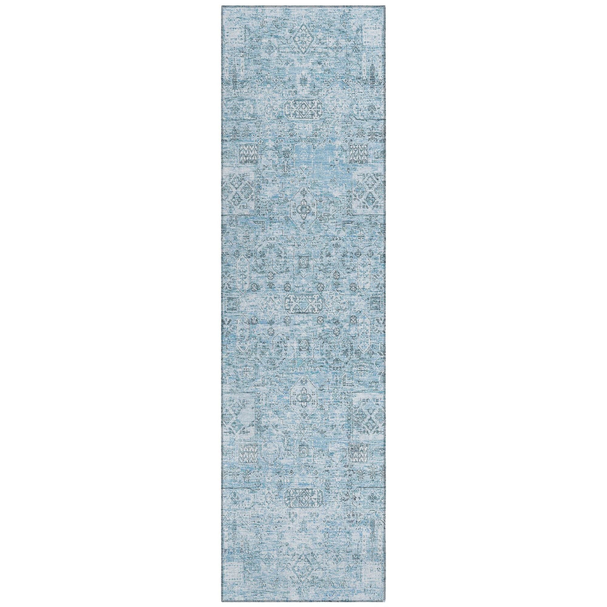 Machine Made ACN611 Sky Blue Rugs #color_sky blue