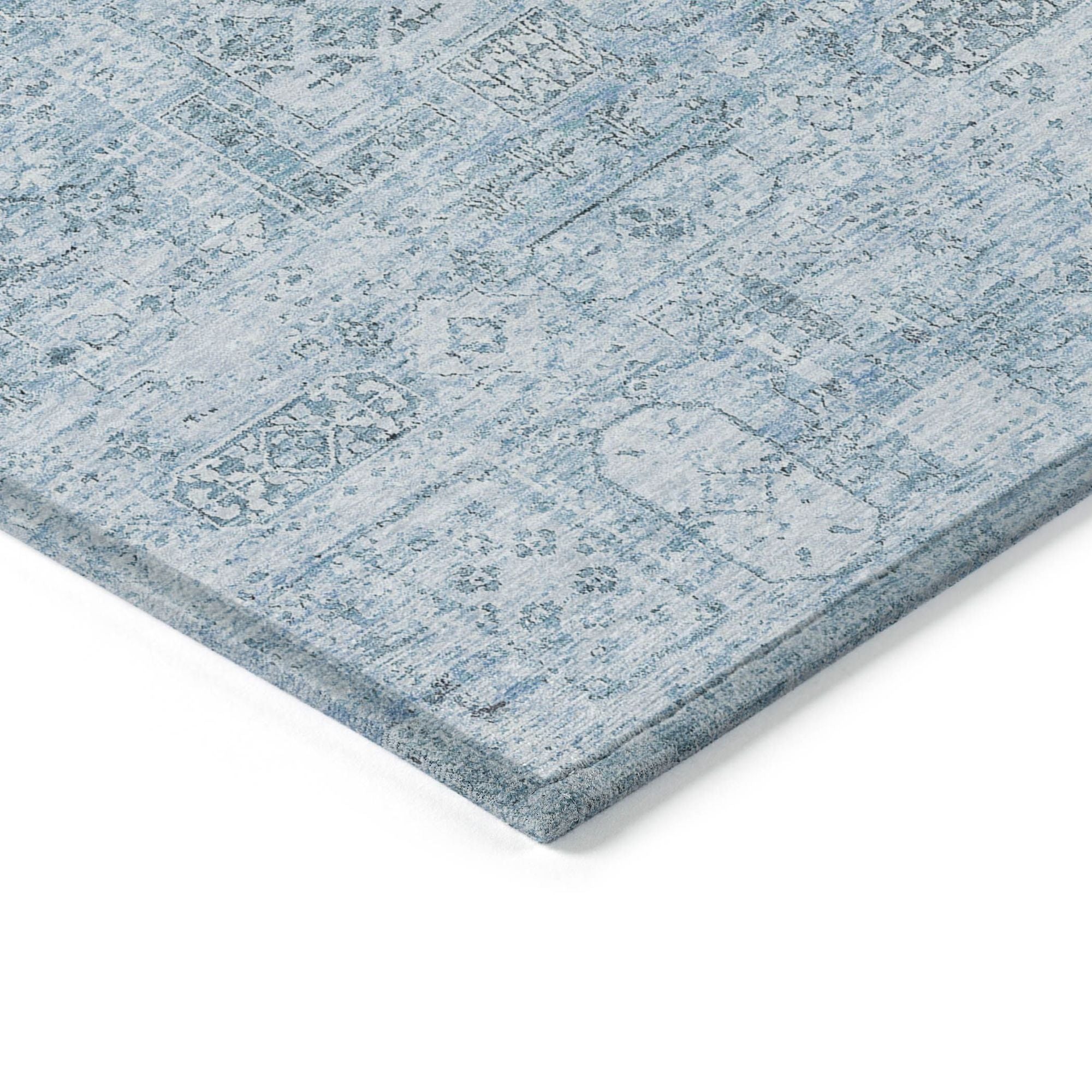 Machine Made ACN611 Sky Blue Rugs #color_sky blue