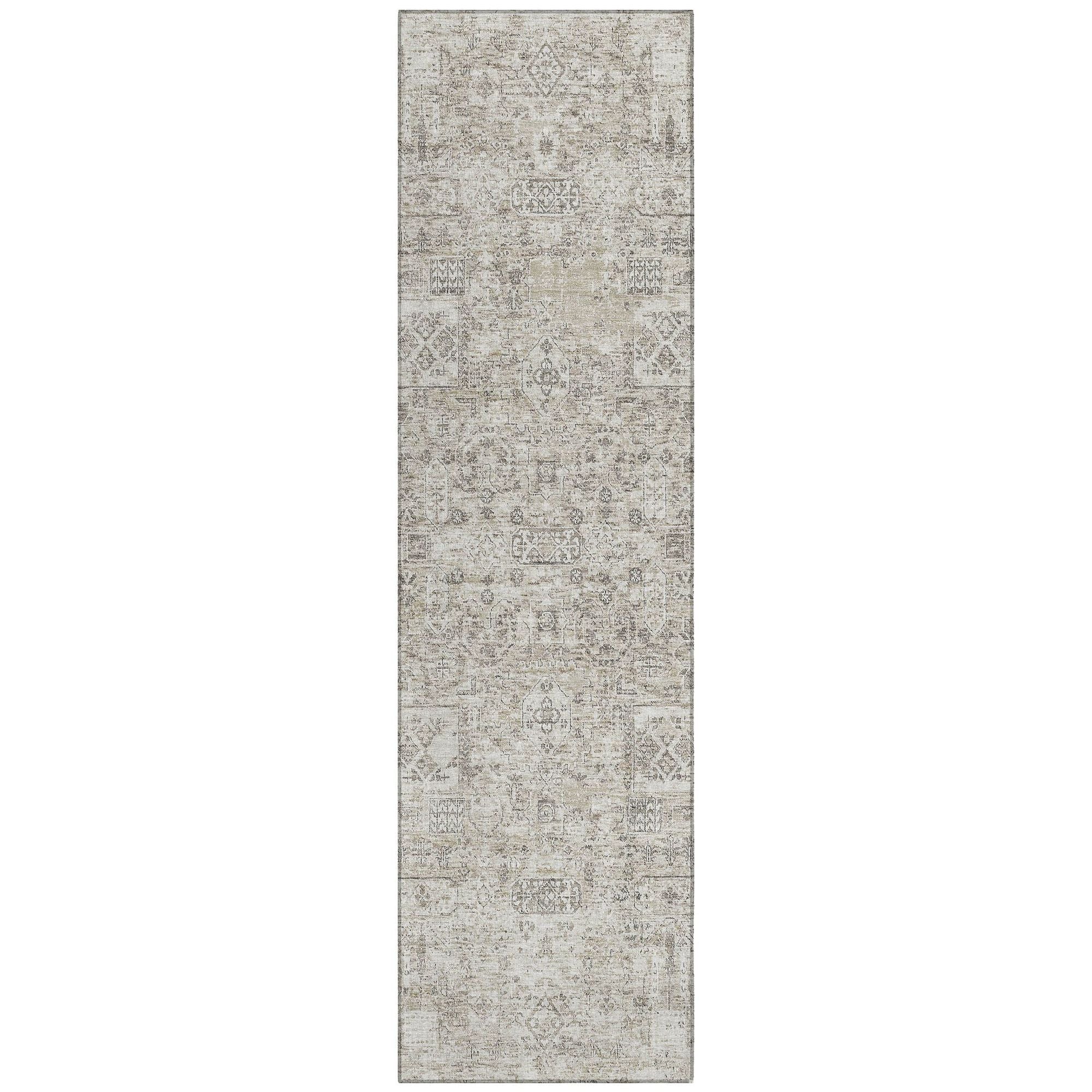 Machine Made ACN611 Taupe Brown Rugs #color_taupe brown