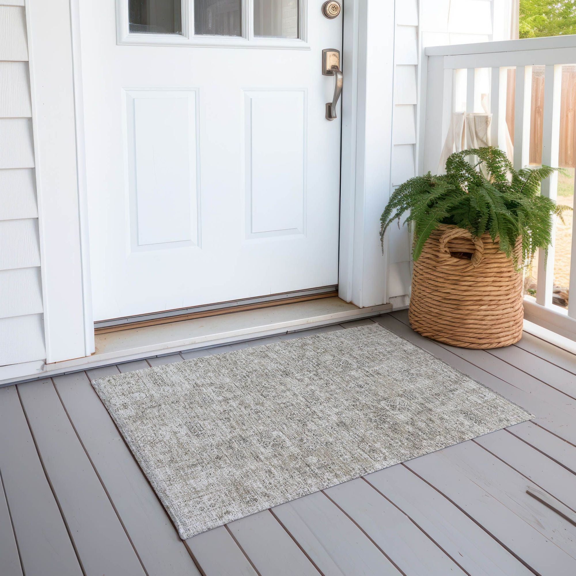 Machine Made ACN611 Taupe Brown Rugs #color_taupe brown