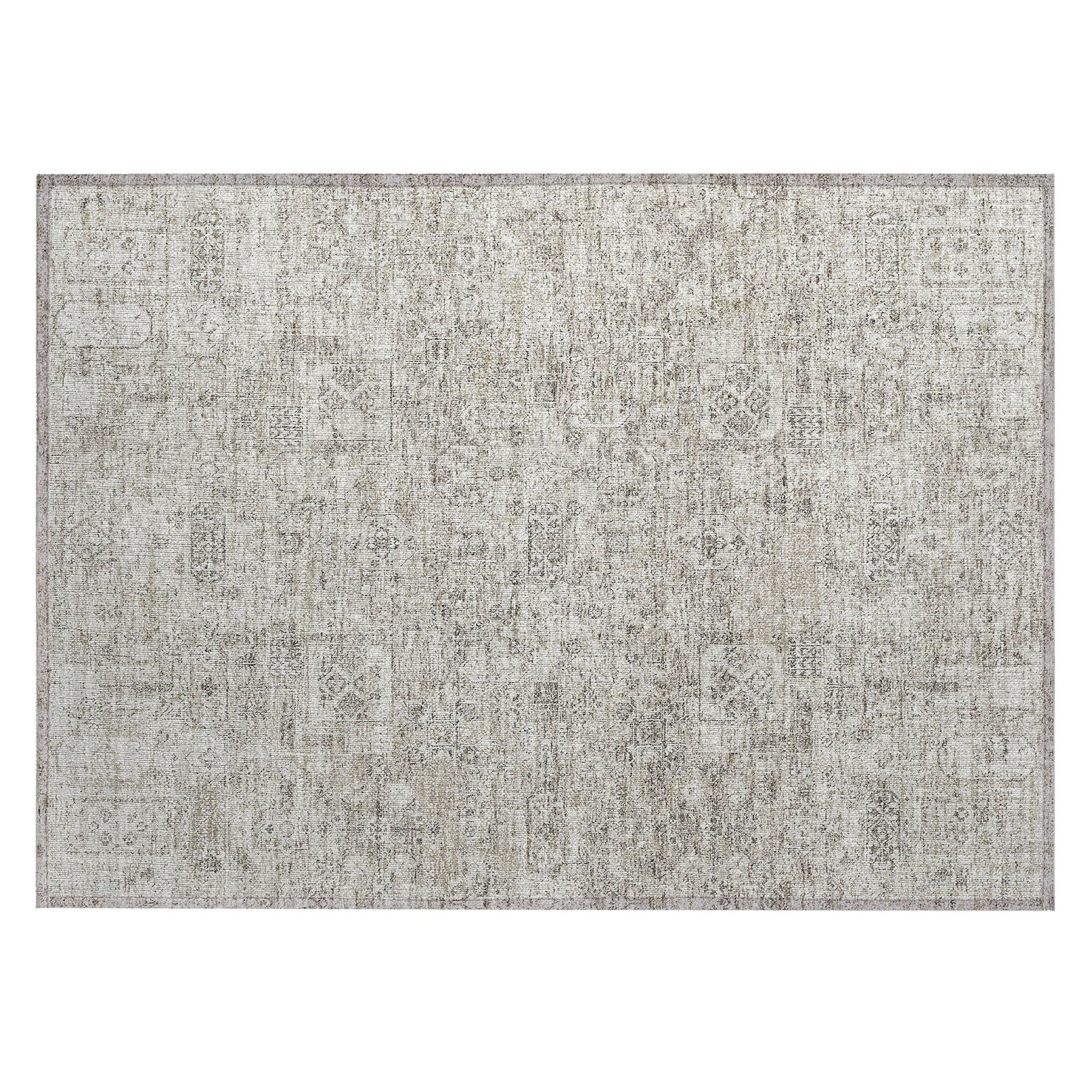 Machine Made ACN611 Taupe Brown Rugs #color_taupe brown