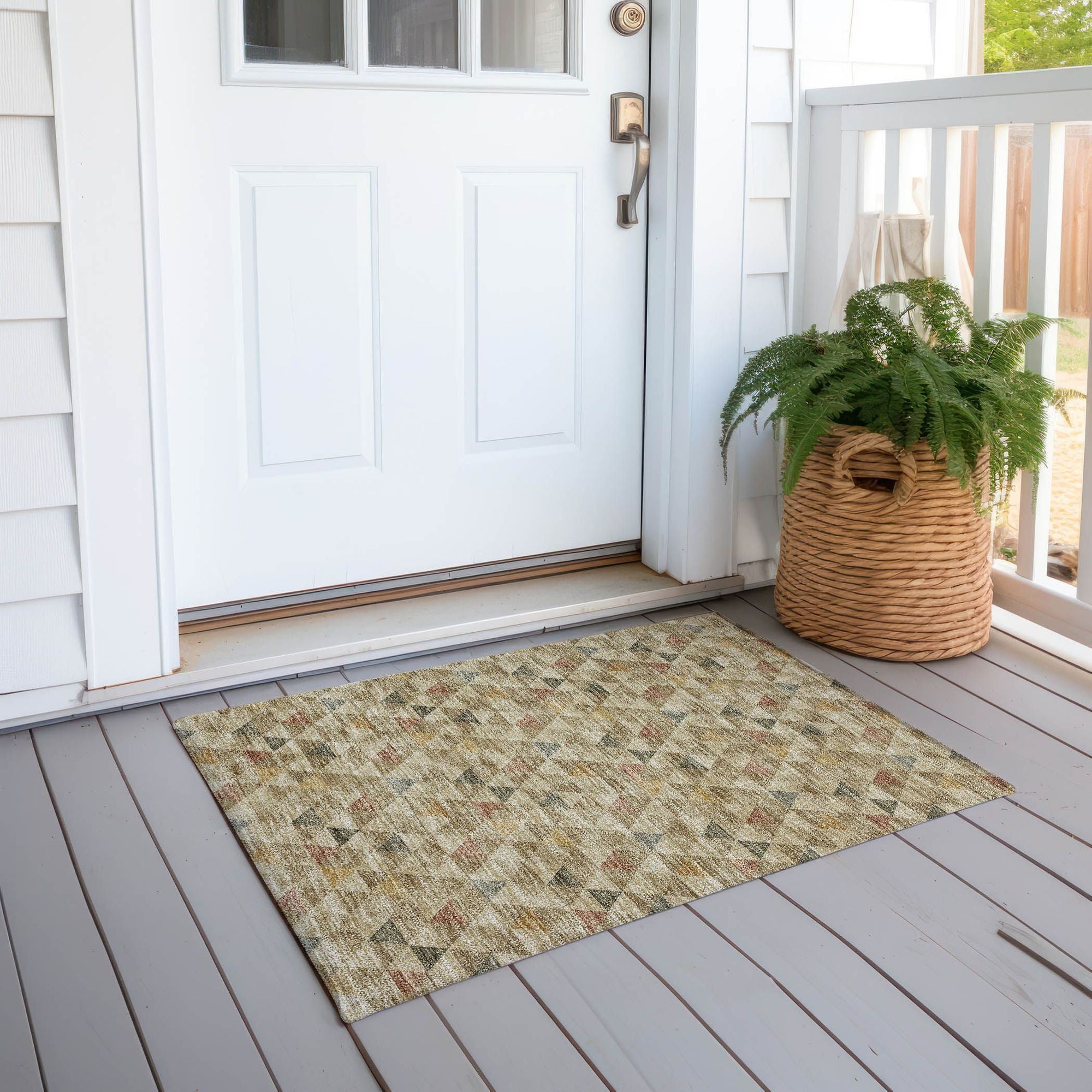 Machine Made ACN612 Beige Brown Rugs #color_beige brown