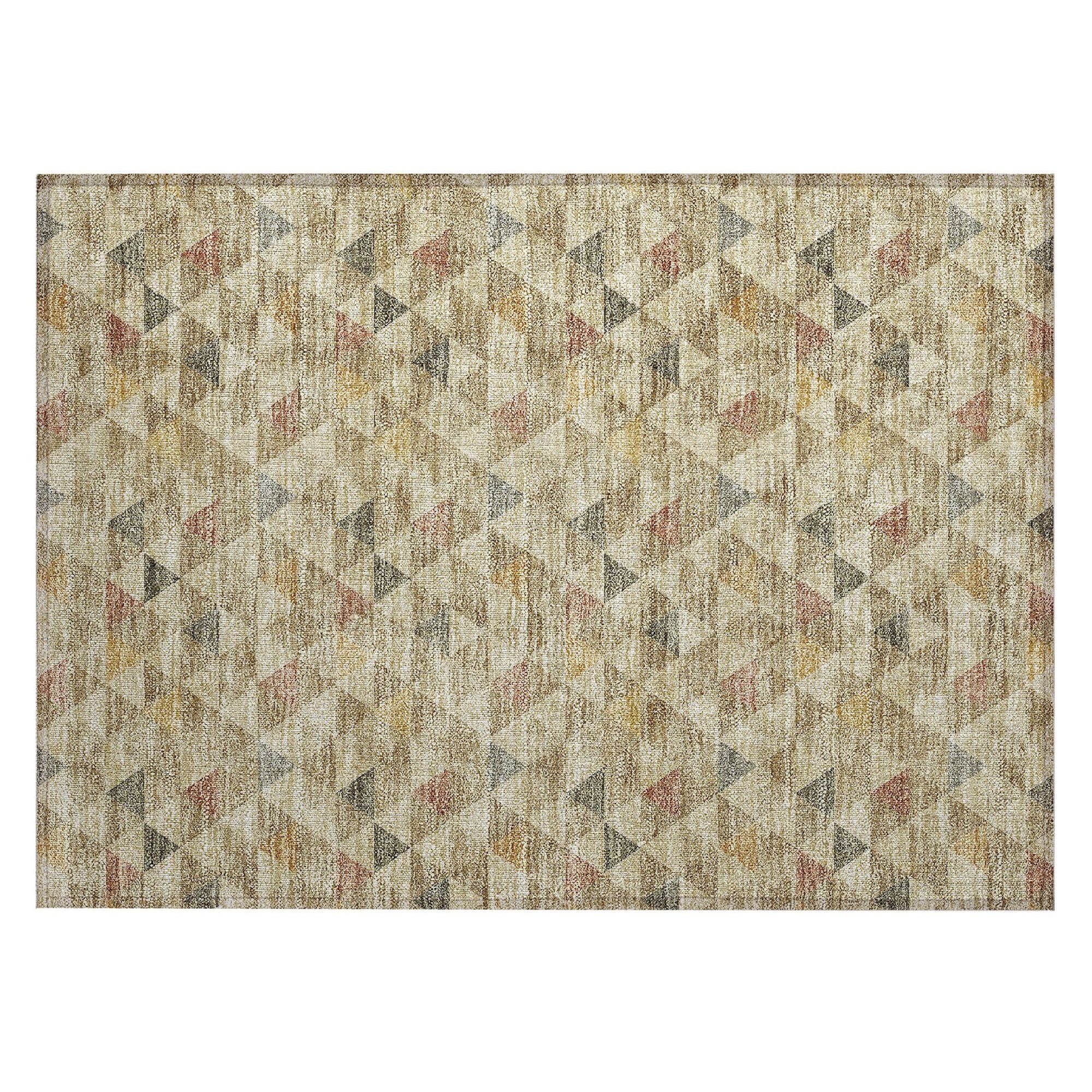 Machine Made ACN612 Beige Brown Rugs #color_beige brown