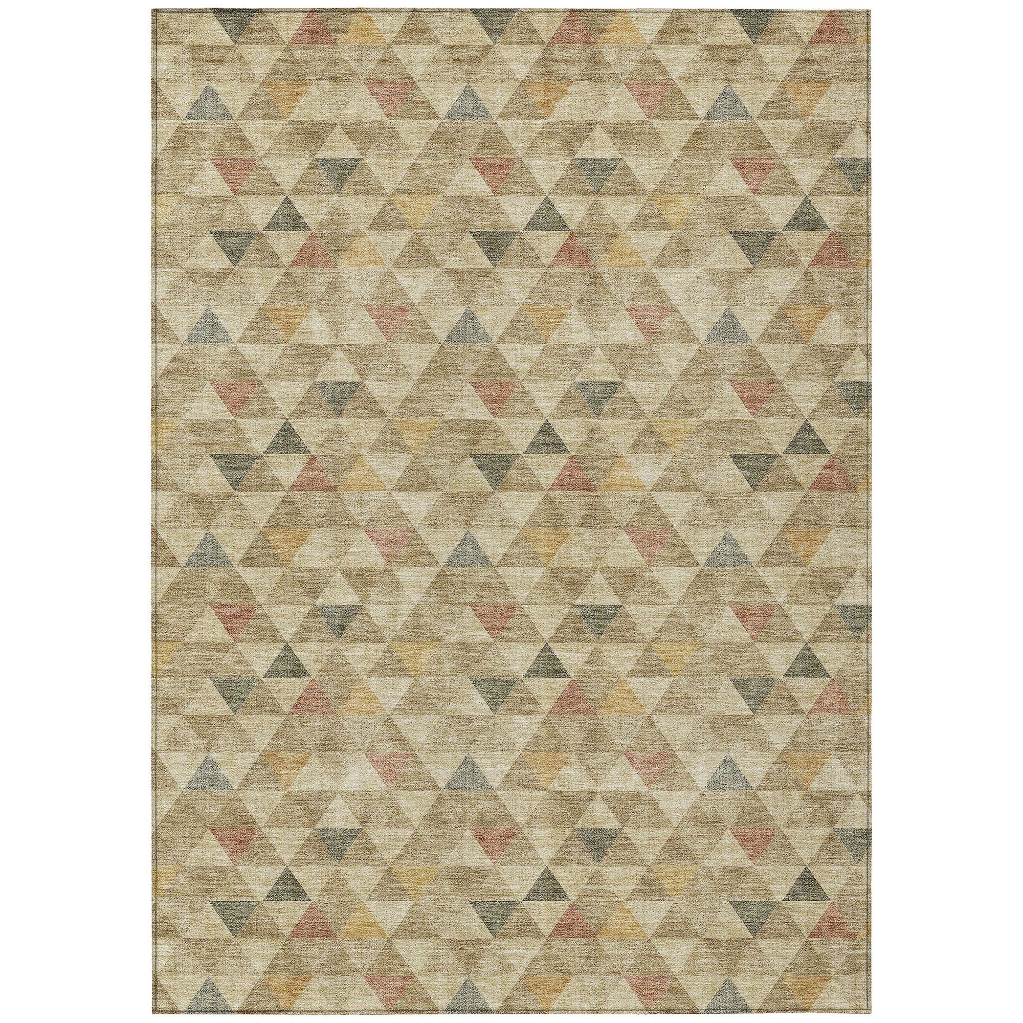 Machine Made ACN612 Beige Brown Rugs #color_beige brown