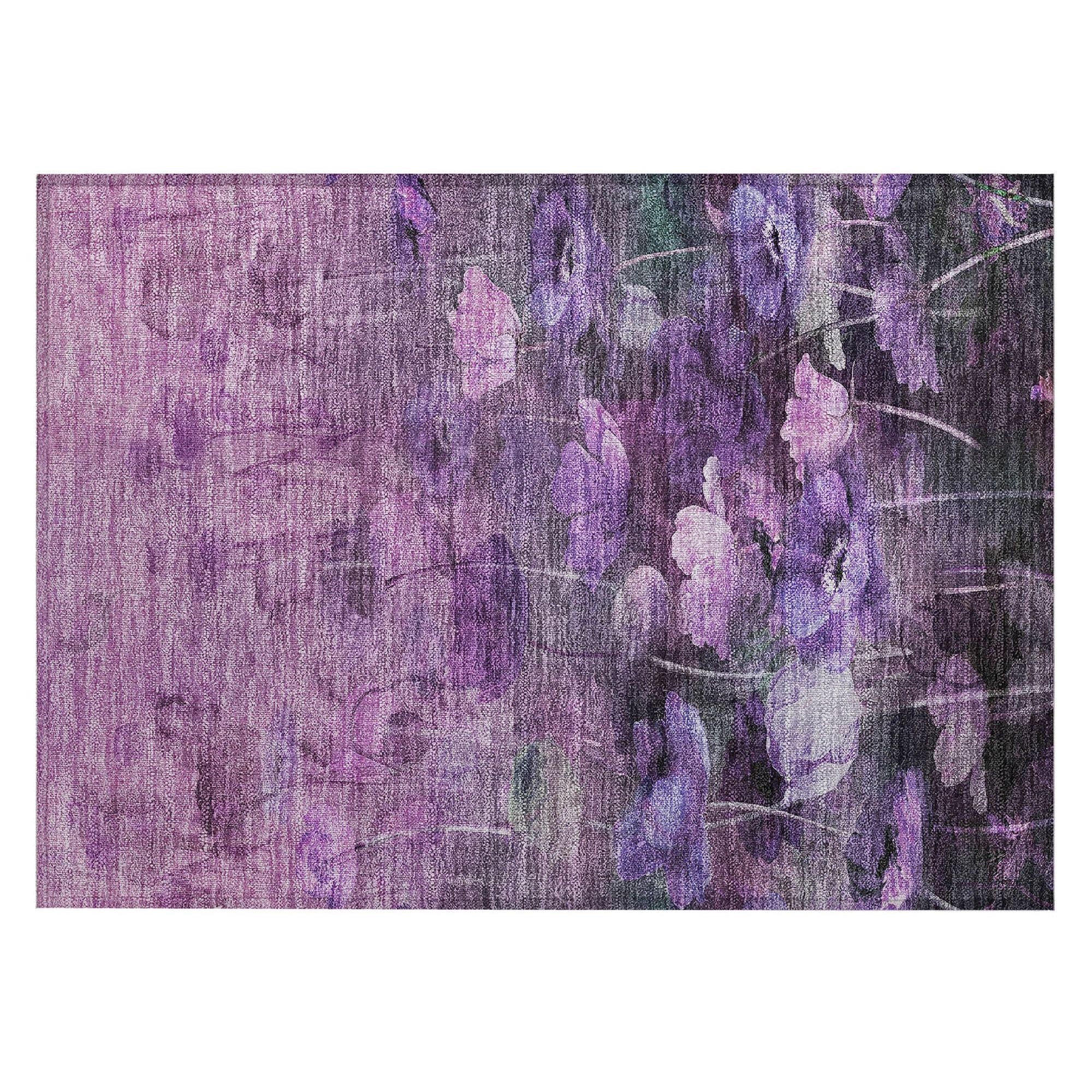 Machine Made ACN613 Purple  Rugs #color_purple 