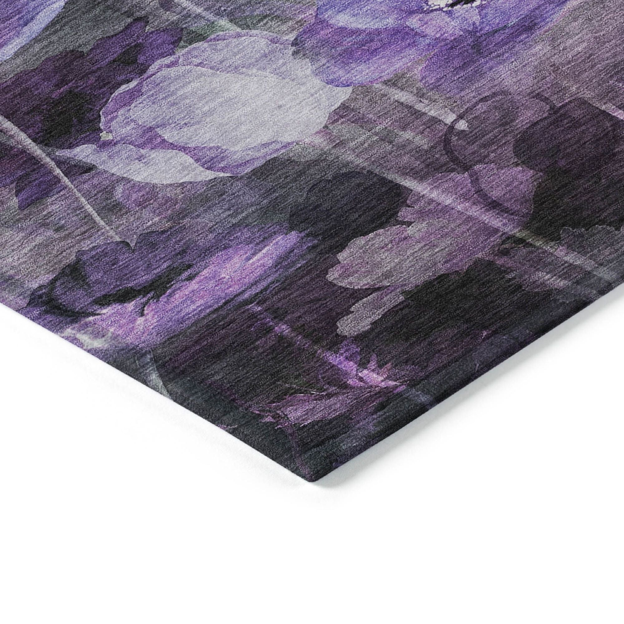 Machine Made ACN613 Purple  Rugs #color_purple 