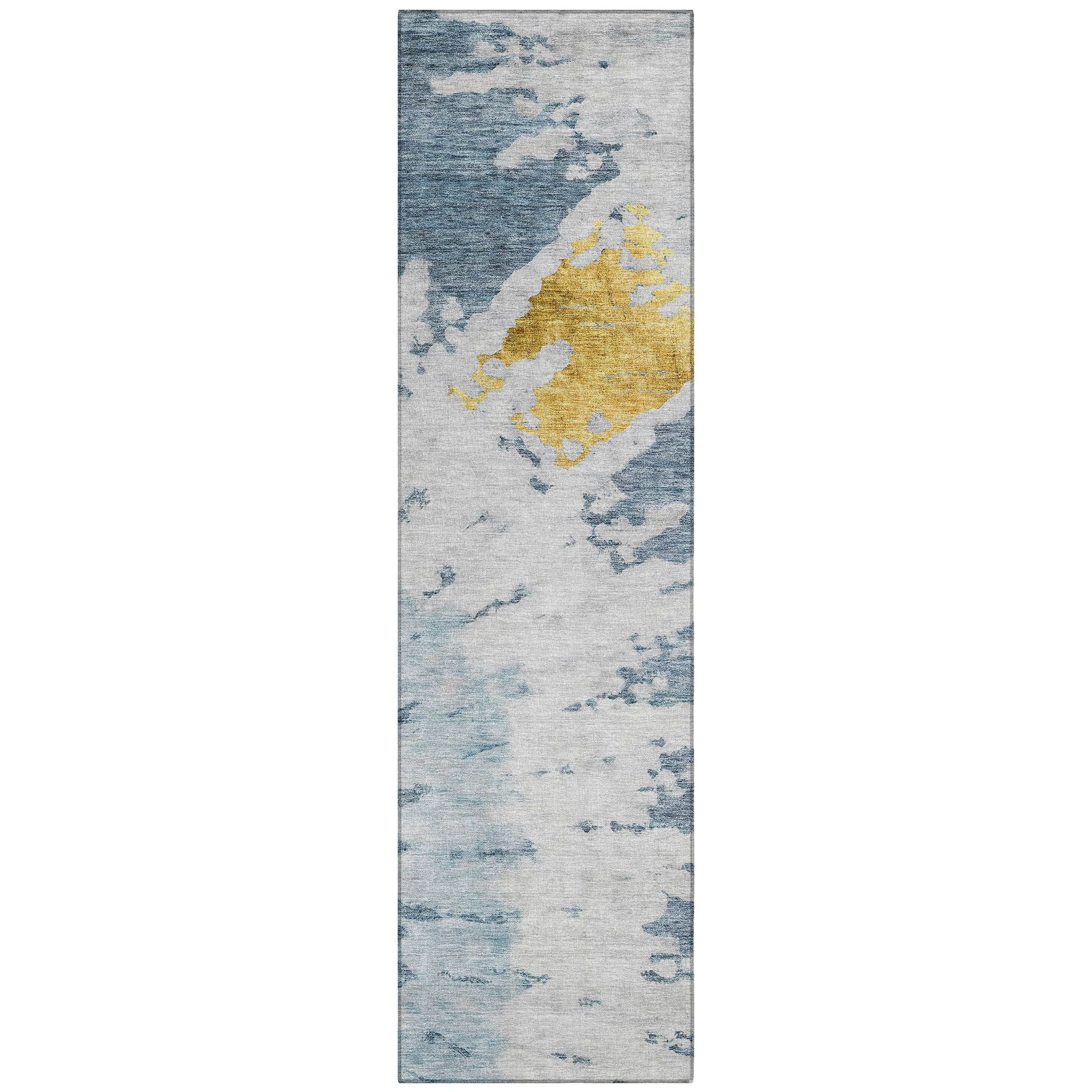 Machine Made ACN614 Blue  Rugs #color_blue 