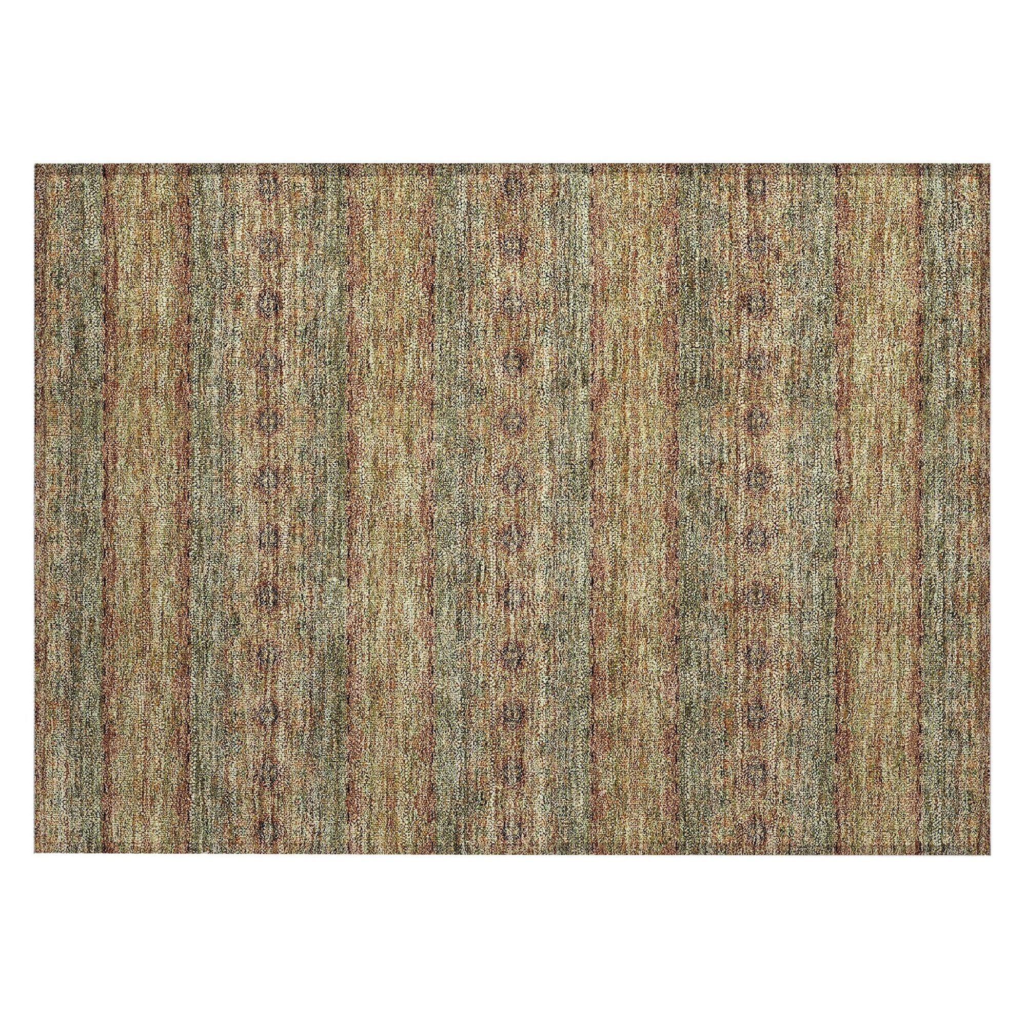 Machine Made ACN615 Green  Rugs #color_green 