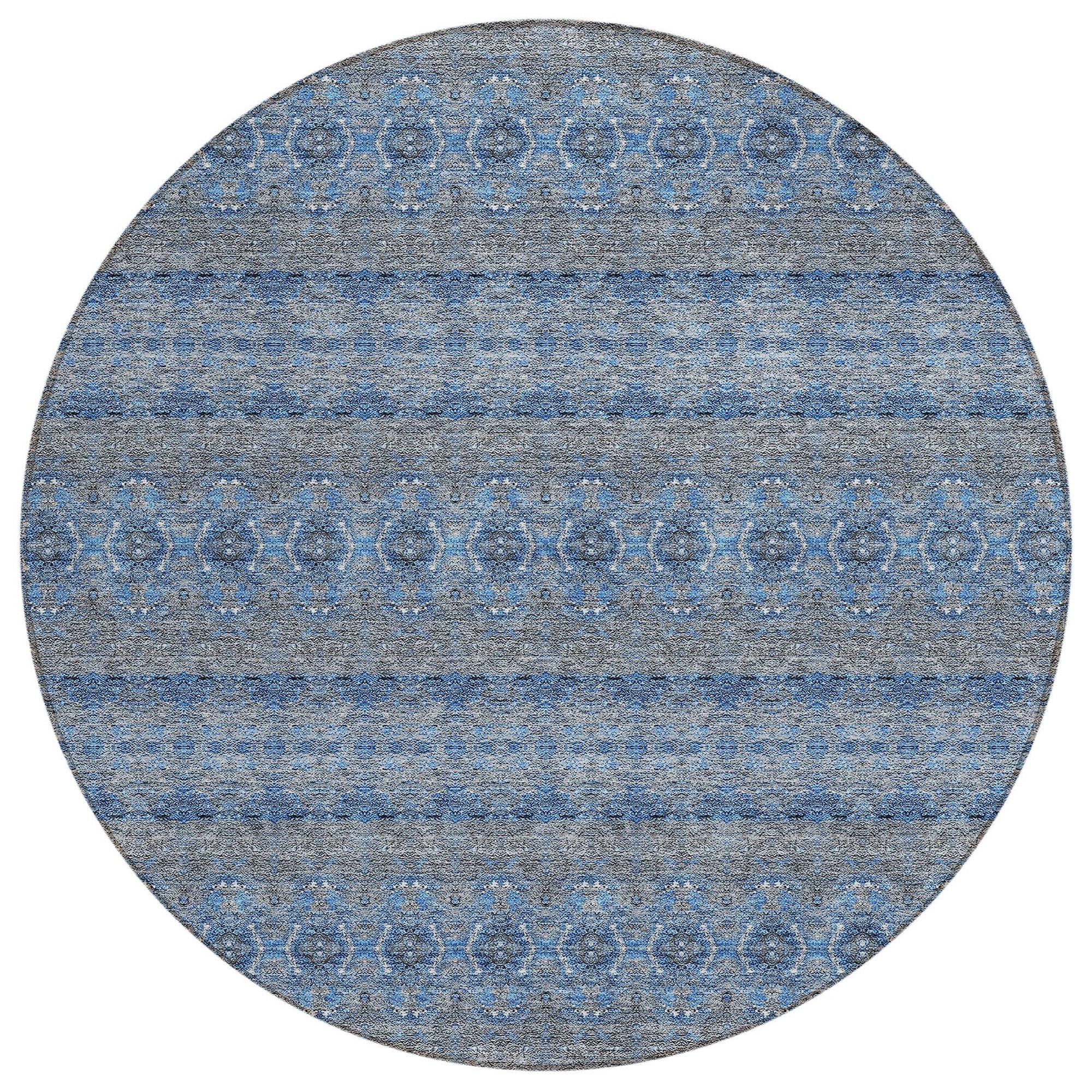 Machine Made ACN615 Navy Blue Rugs #color_navy blue