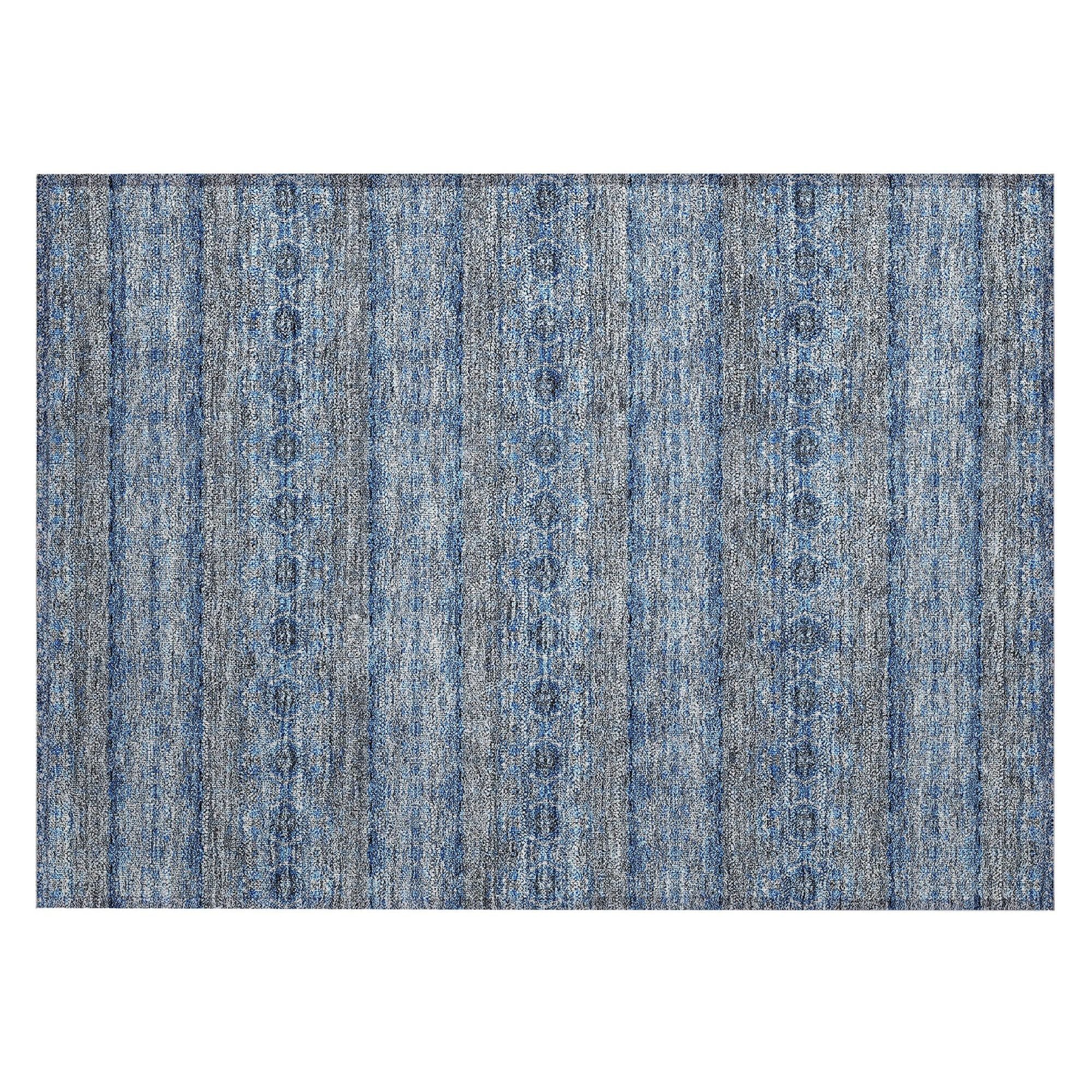 Machine Made ACN615 Navy Blue Rugs #color_navy blue