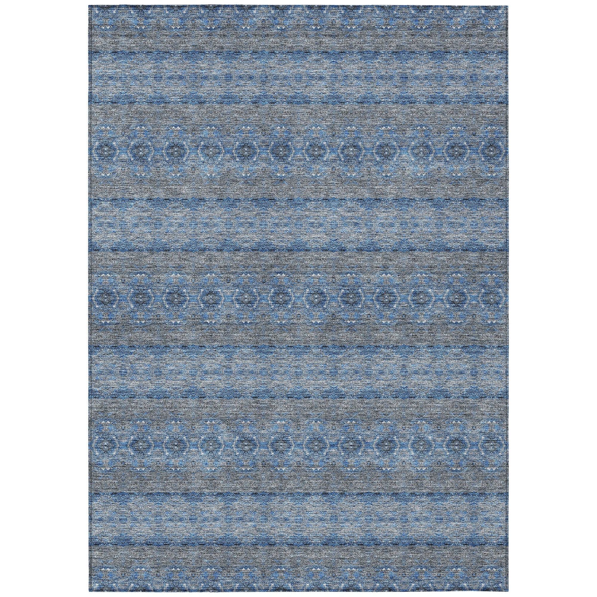 Machine Made ACN615 Navy Blue Rugs #color_navy blue