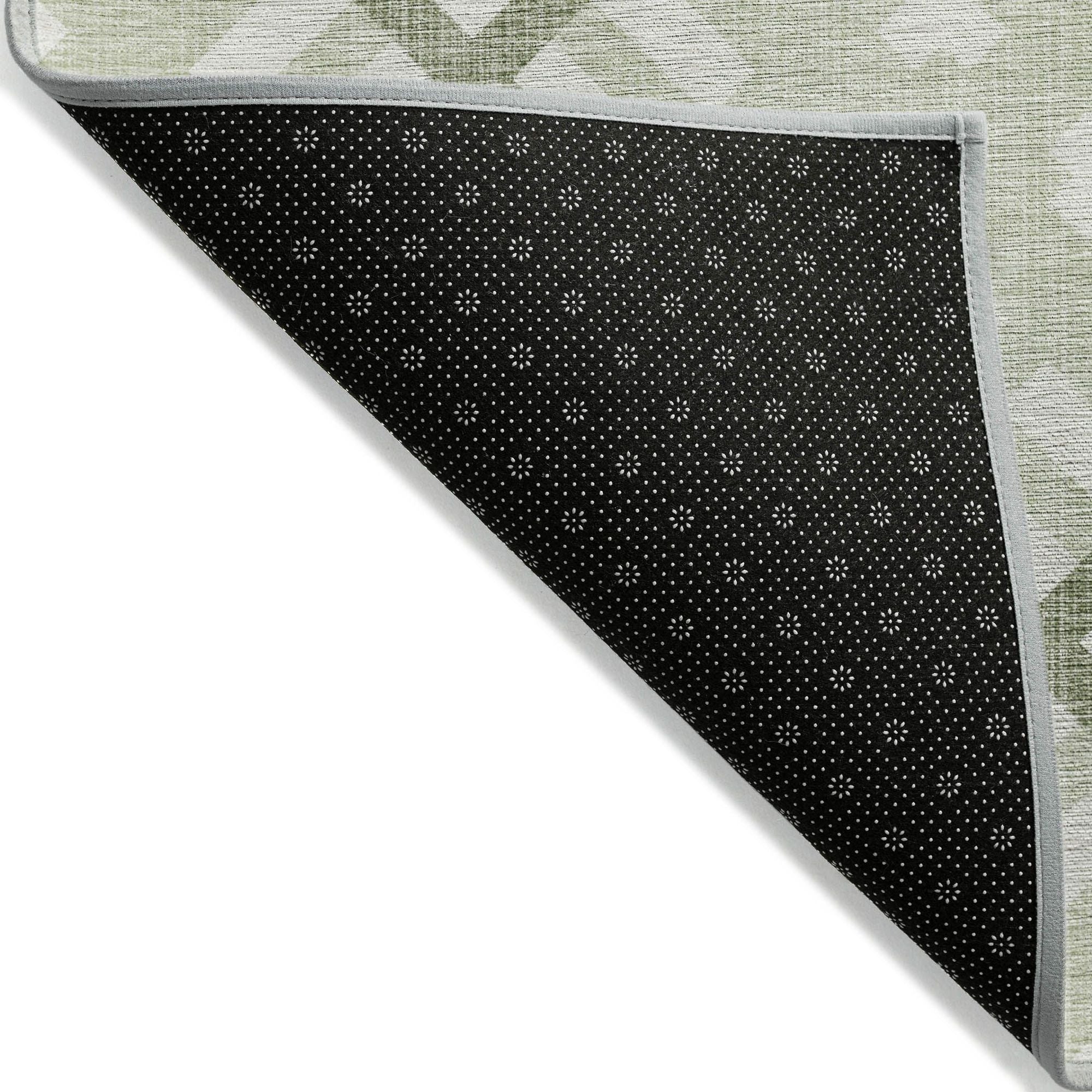 Machine Made ACN616 Aloe Green Rugs #color_aloe green