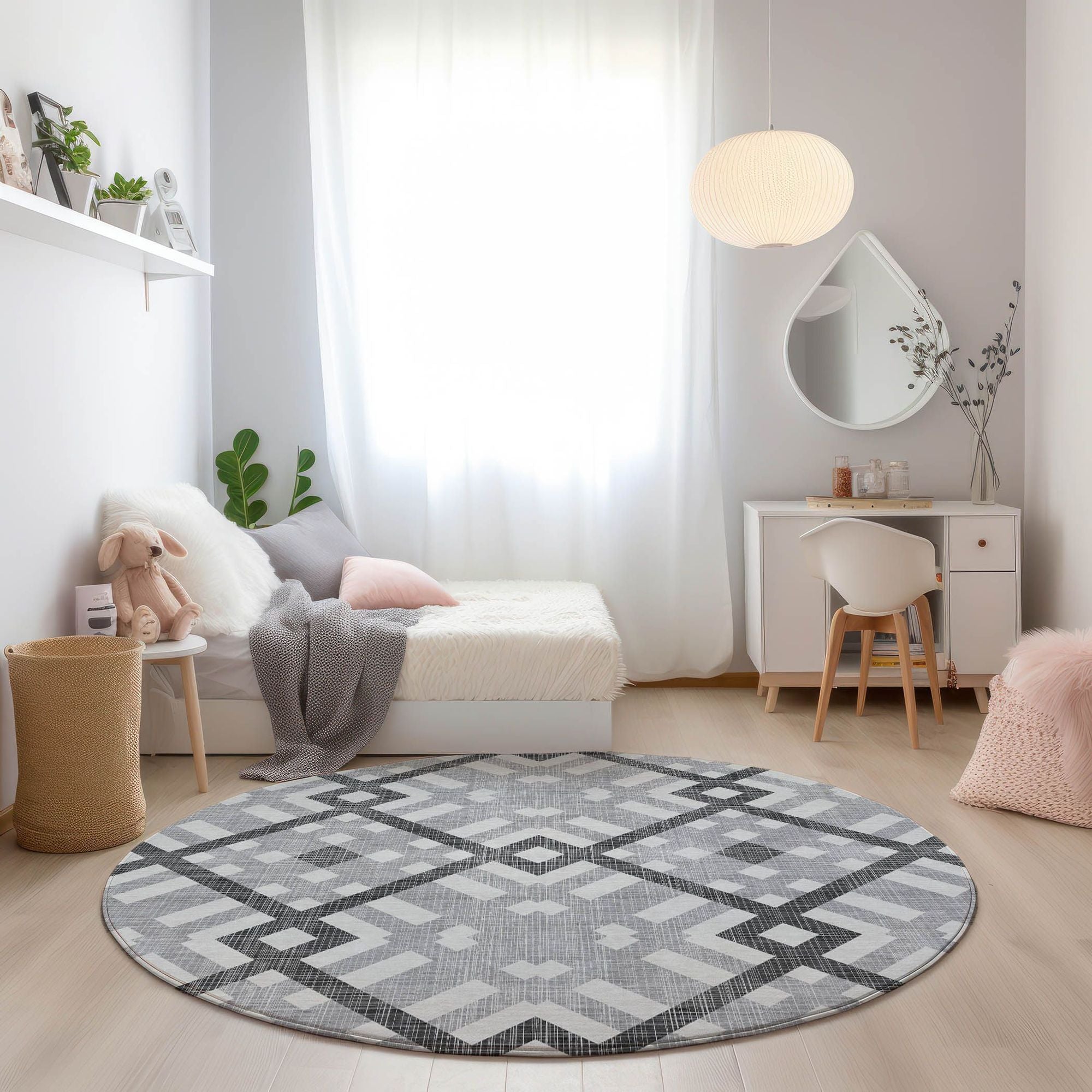 Machine Made ACN616 Gray  Rugs #color_gray 