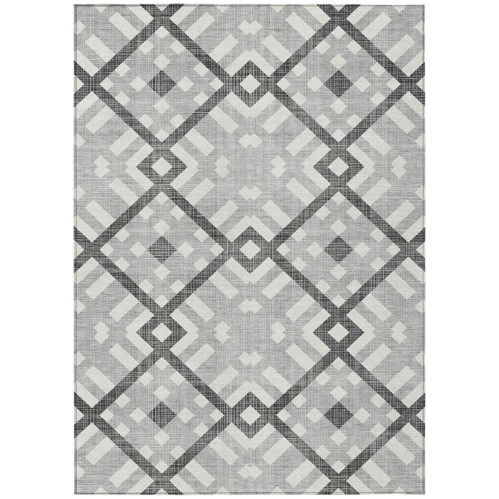 Machine Made ACN616 Gray  Rugs #color_gray 