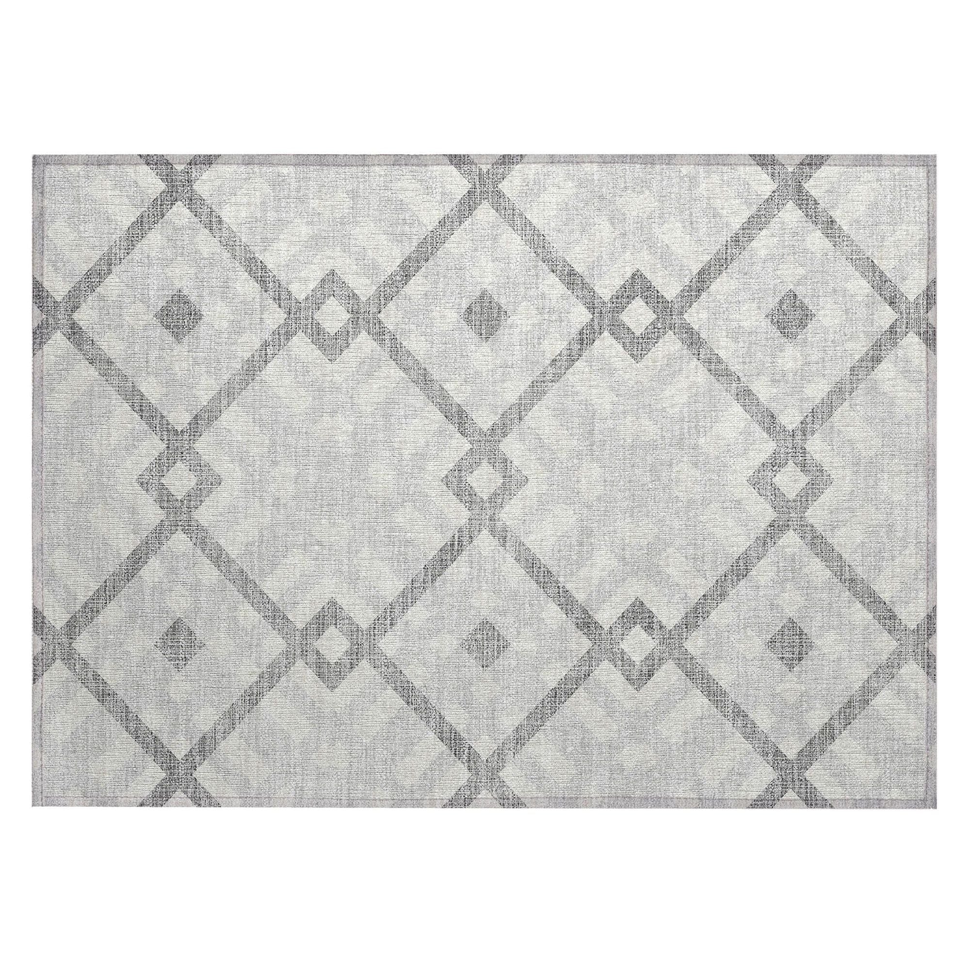 Machine Made ACN616 Silver Gray Rugs #color_silver gray