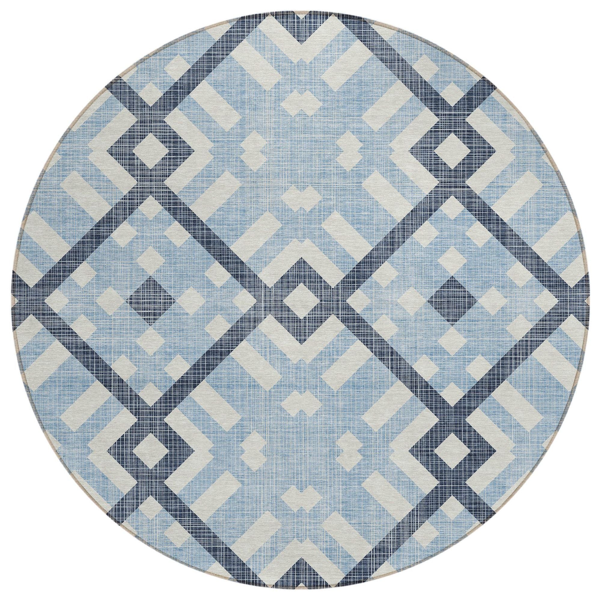 Machine Made ACN616 Sky Blue Rugs #color_sky blue