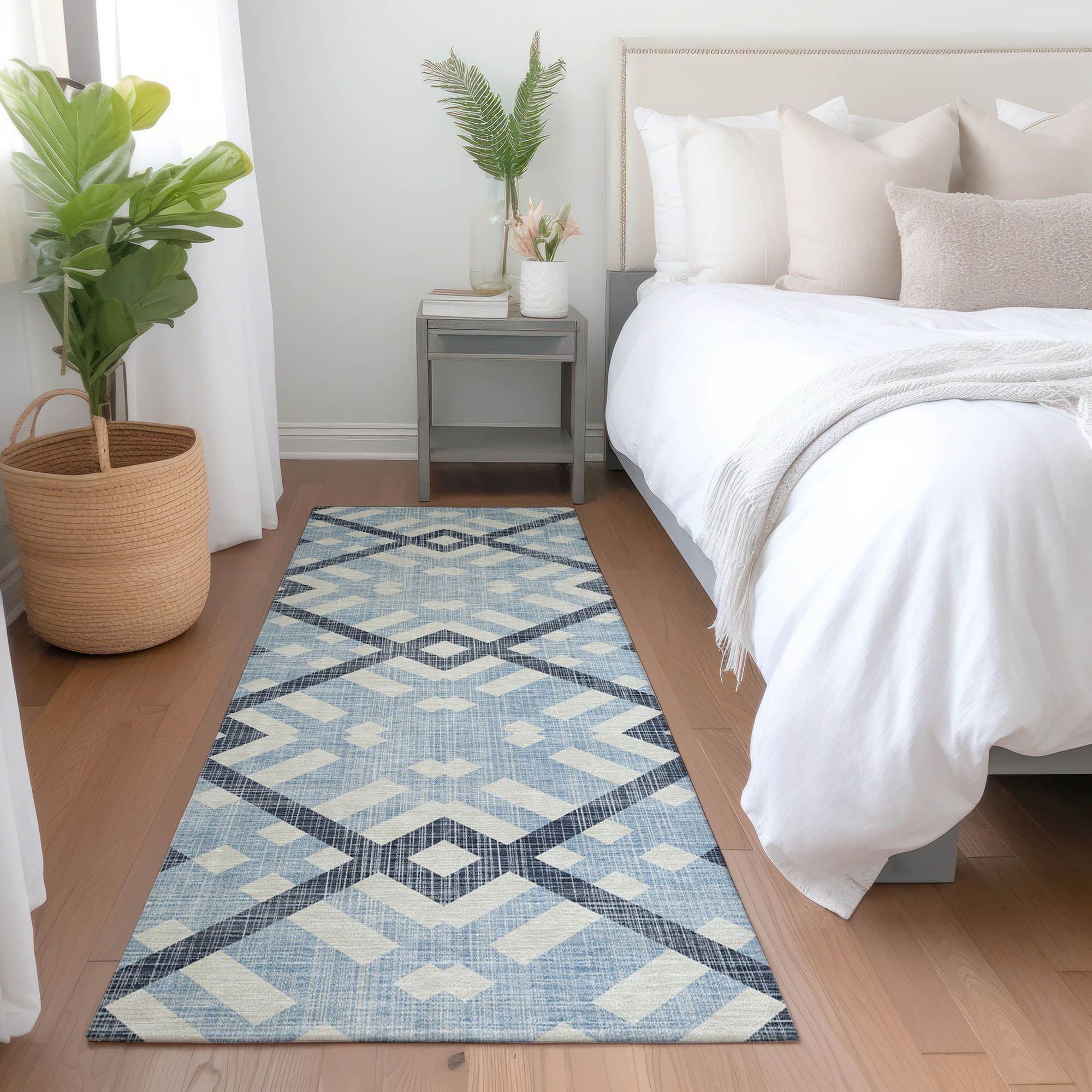 Machine Made ACN616 Sky Blue Rugs #color_sky blue