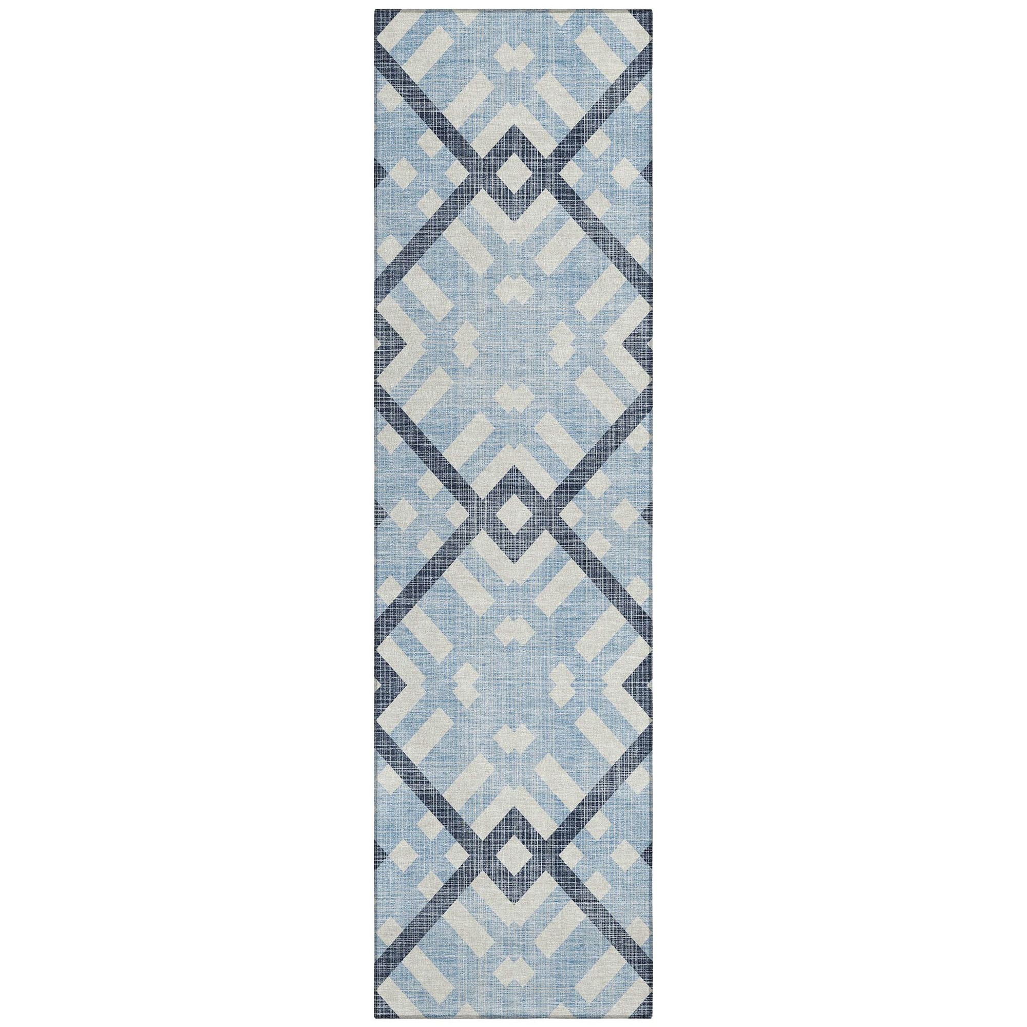 Machine Made ACN616 Sky Blue Rugs #color_sky blue