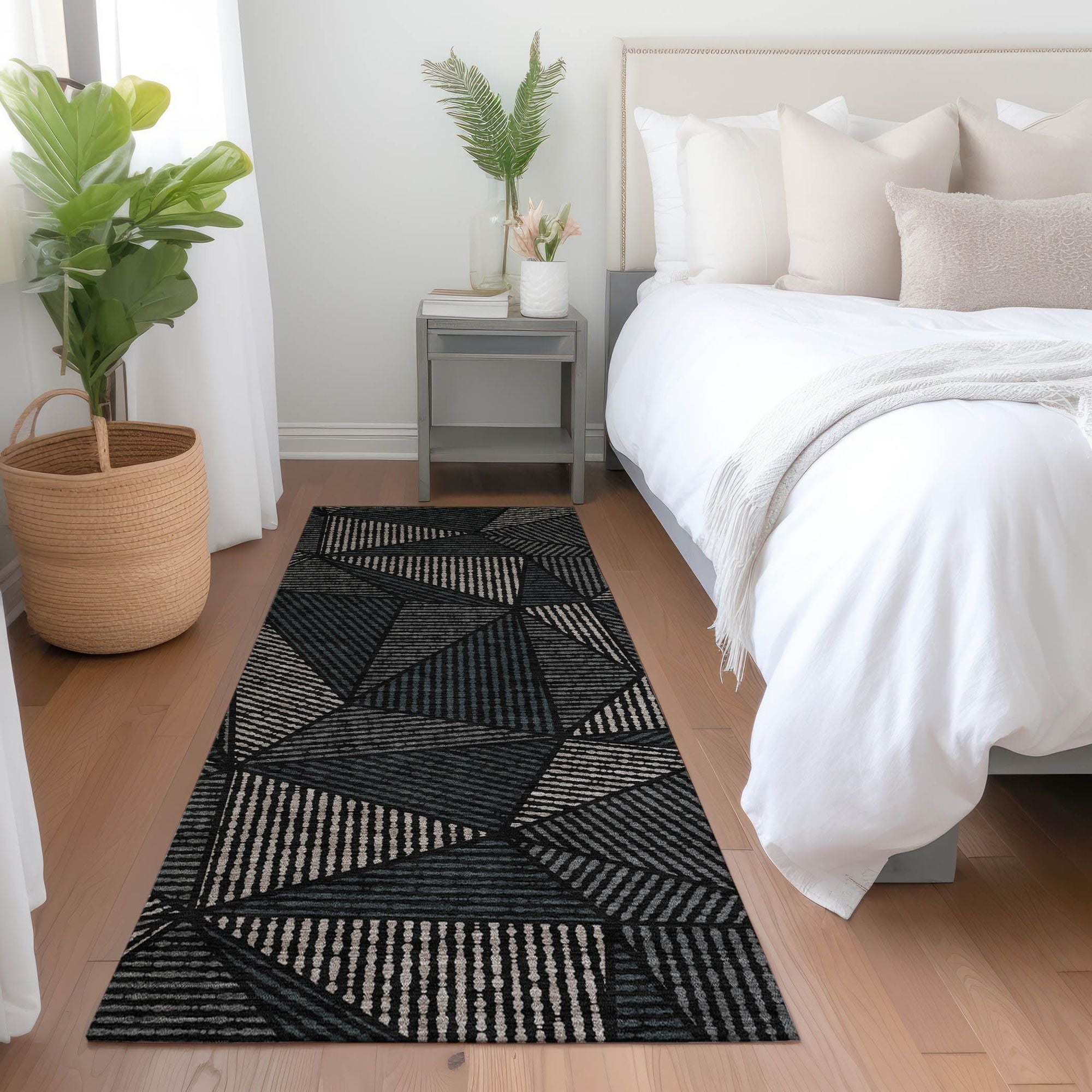 Machine Made ACN618 Black  Rugs #color_black 