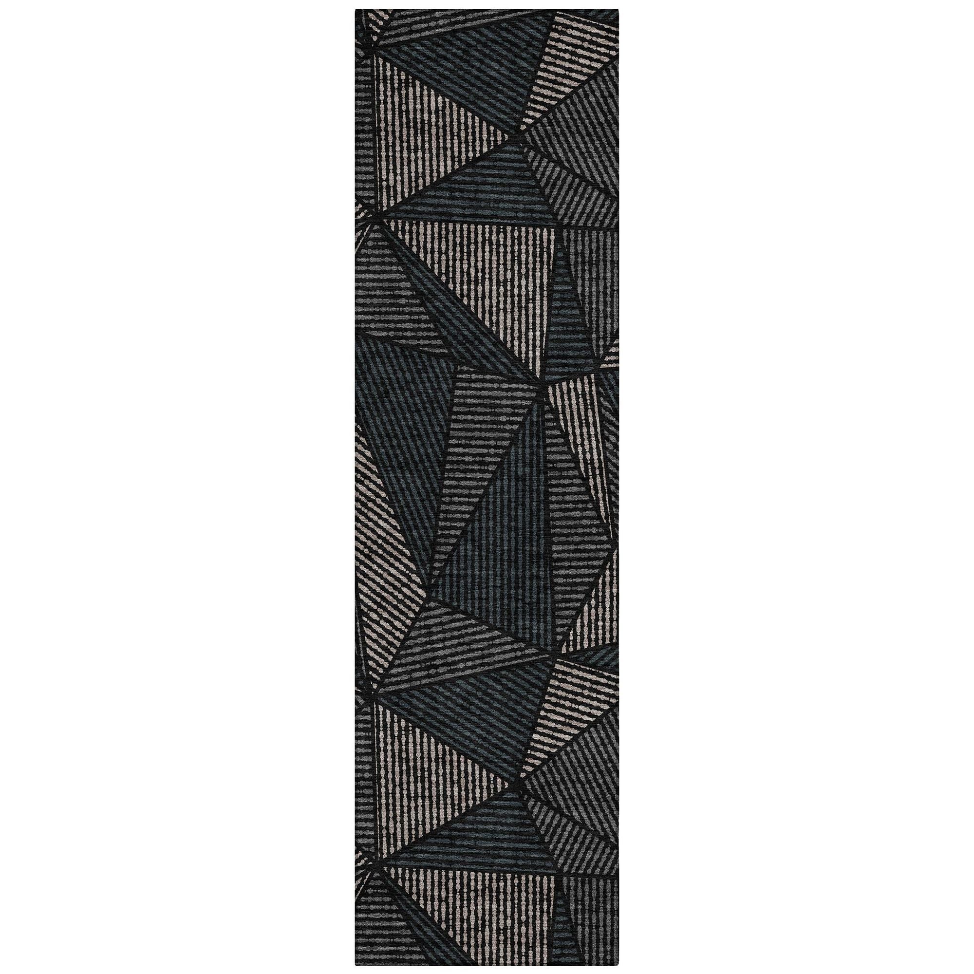 Machine Made ACN618 Black  Rugs #color_black 