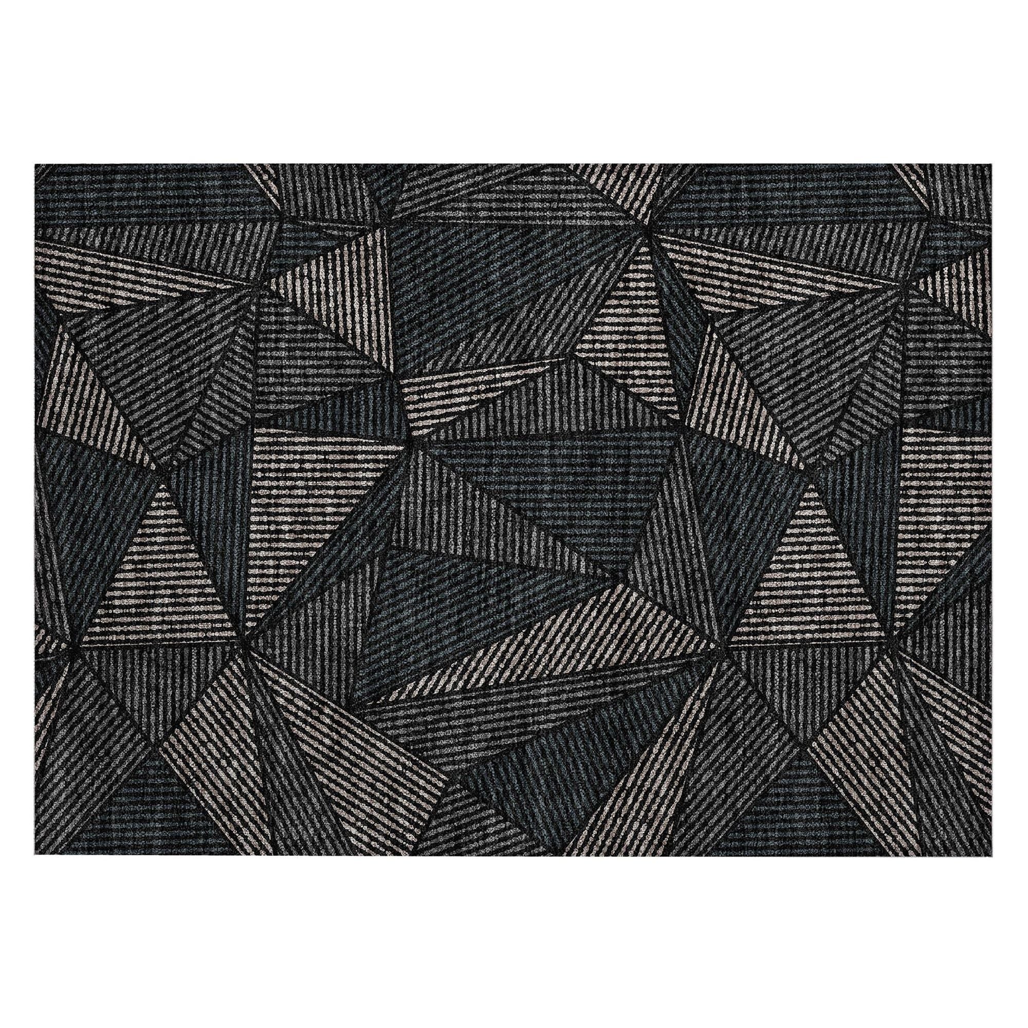 Machine Made ACN618 Black  Rugs #color_black 