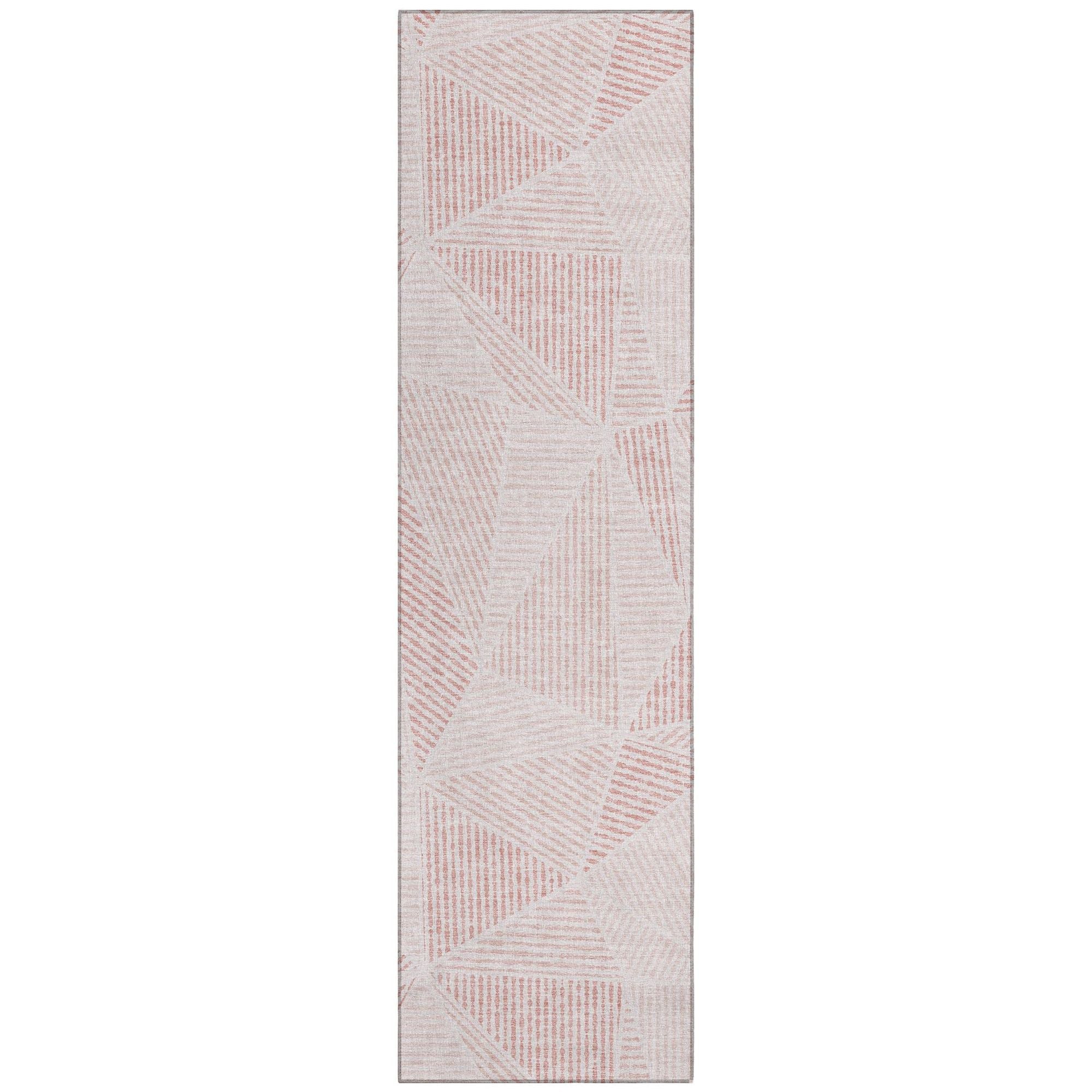 Machine Made ACN618 Blush Pink Rugs #color_blush pink