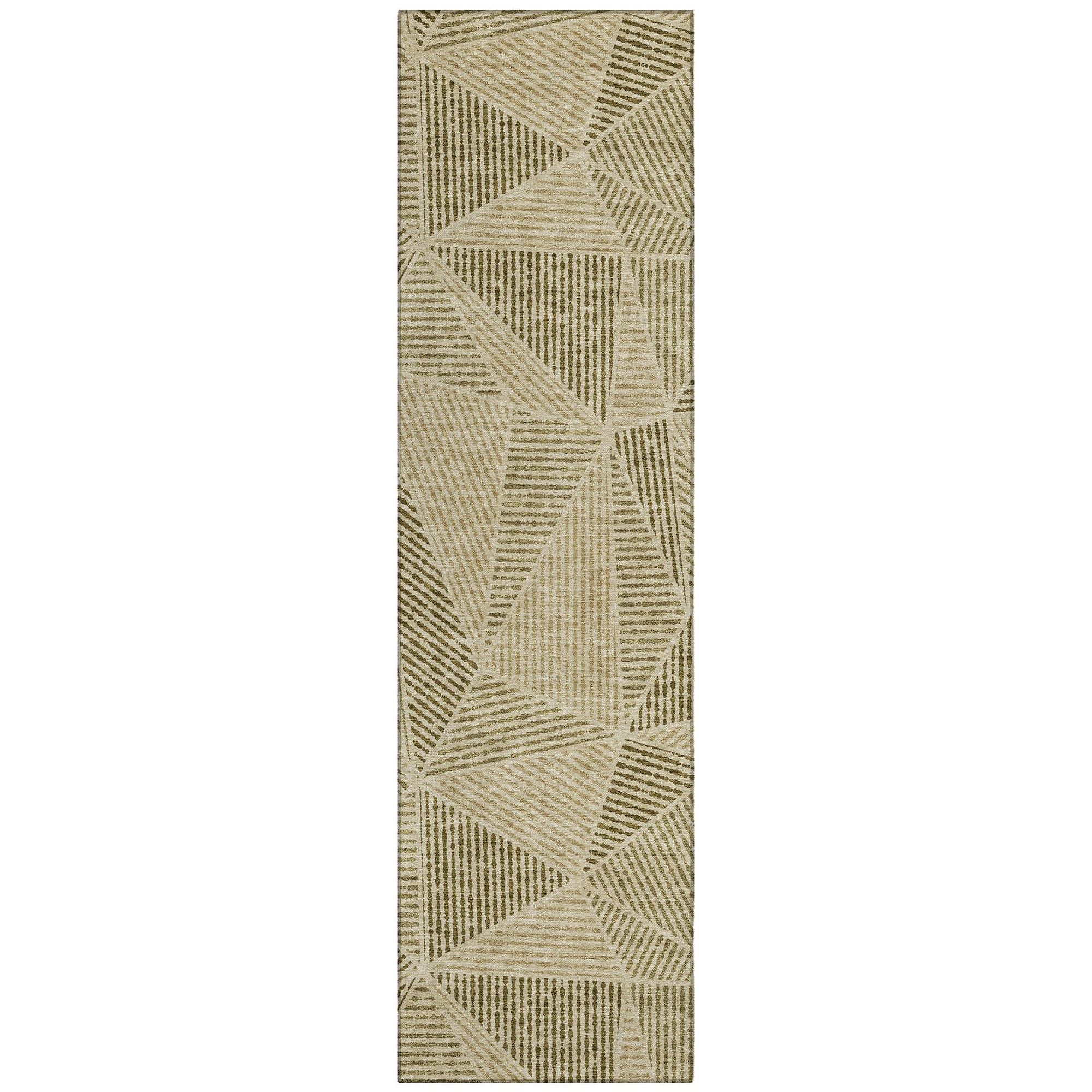 Machine Made ACN618 Khaki Brown Rugs #color_khaki brown