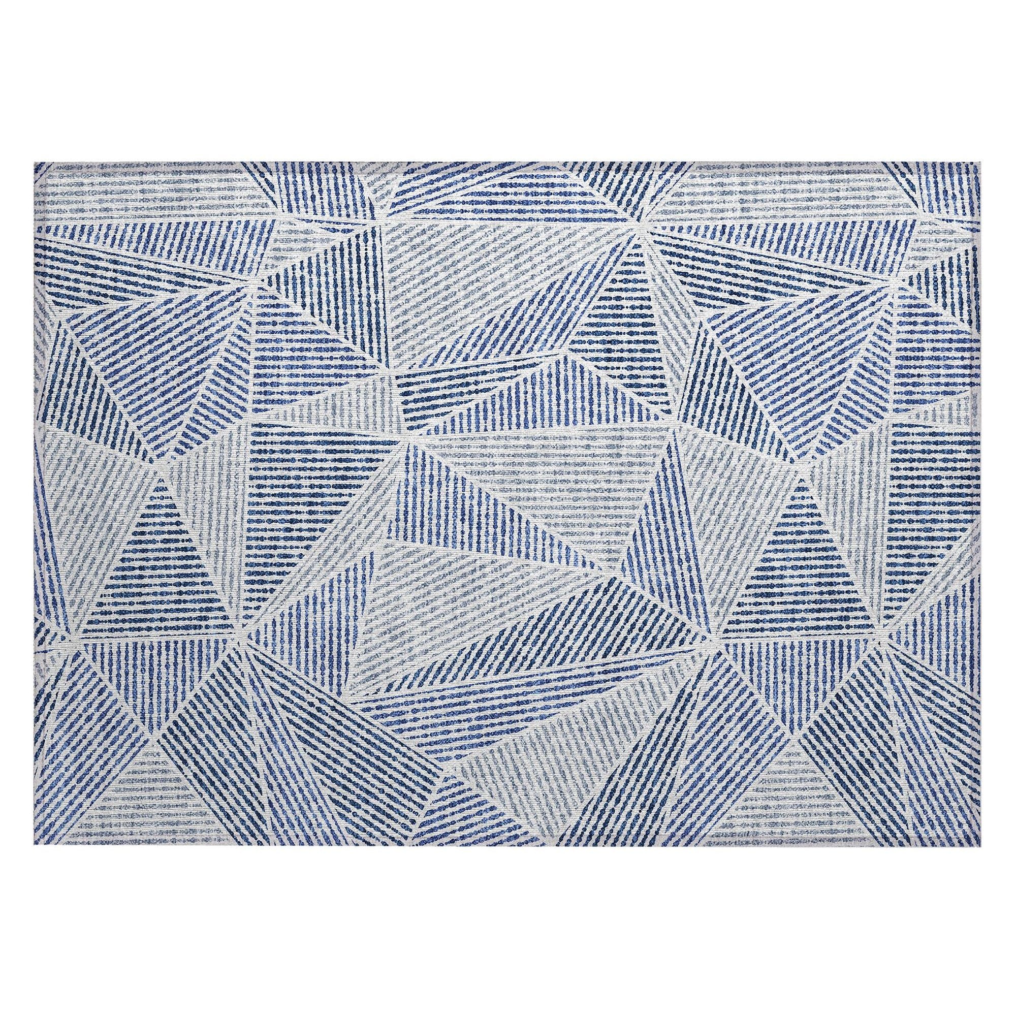 Machine Made ACN618 Navy Blue Rugs #color_navy blue