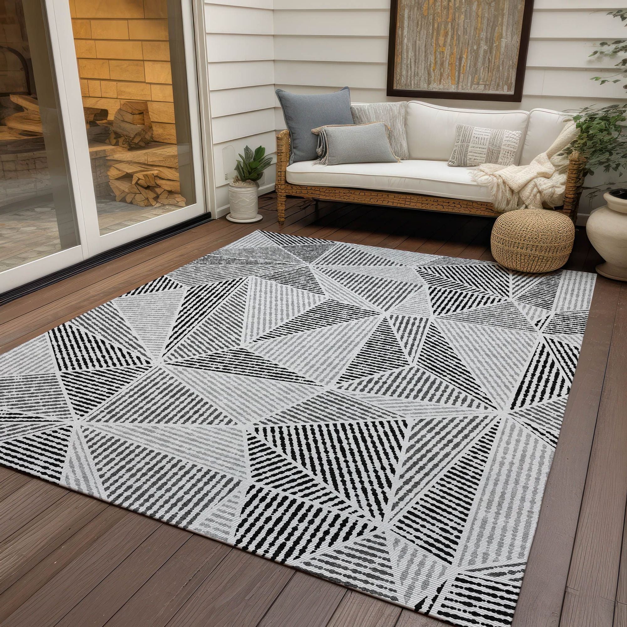 Machine Made ACN618 Pewter Gray Rugs #color_pewter gray