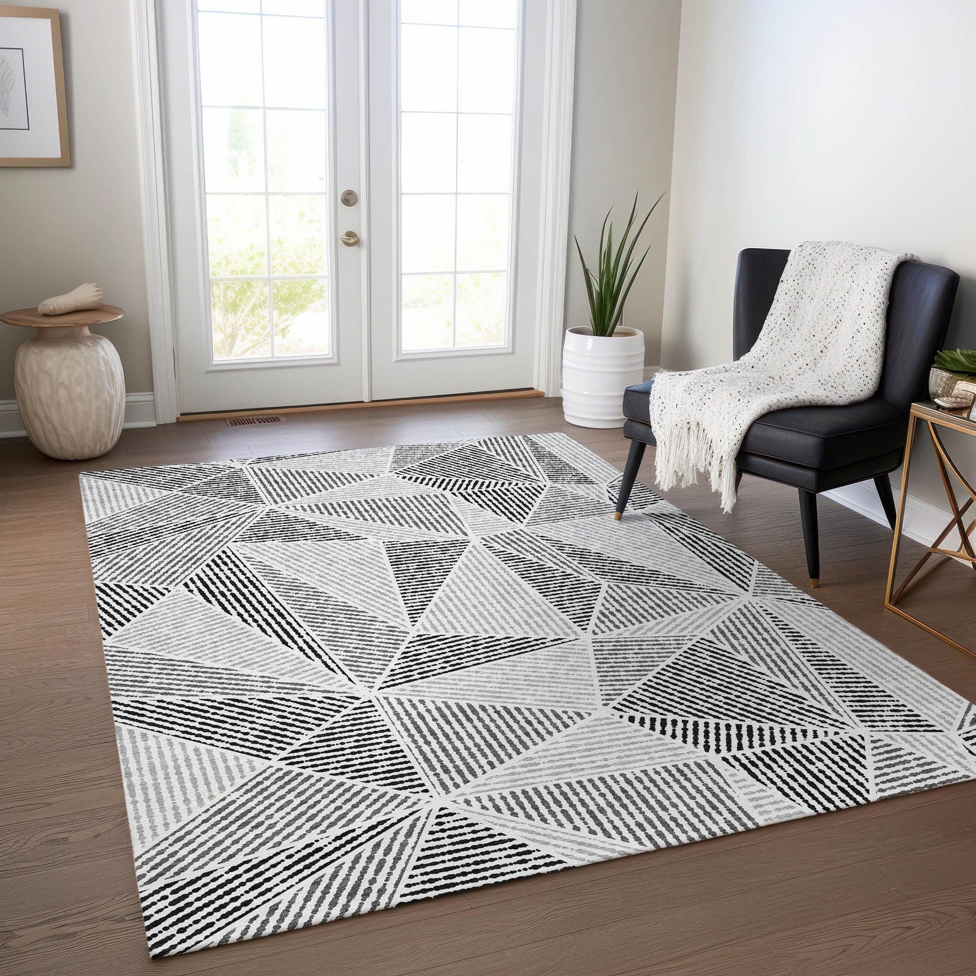 Machine Made ACN618 Pewter Gray Rugs #color_pewter gray