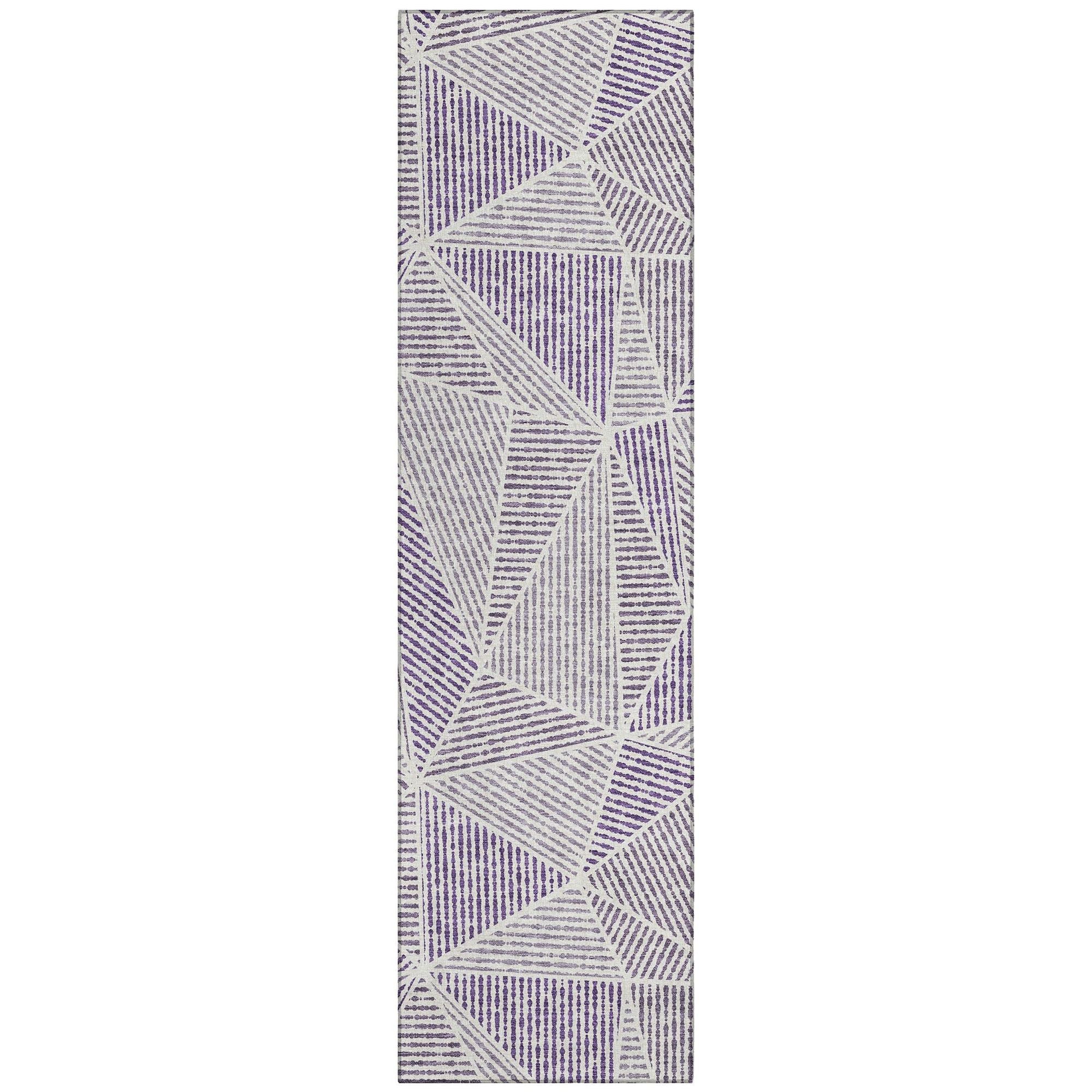 Machine Made ACN618 Purple  Rugs #color_purple 