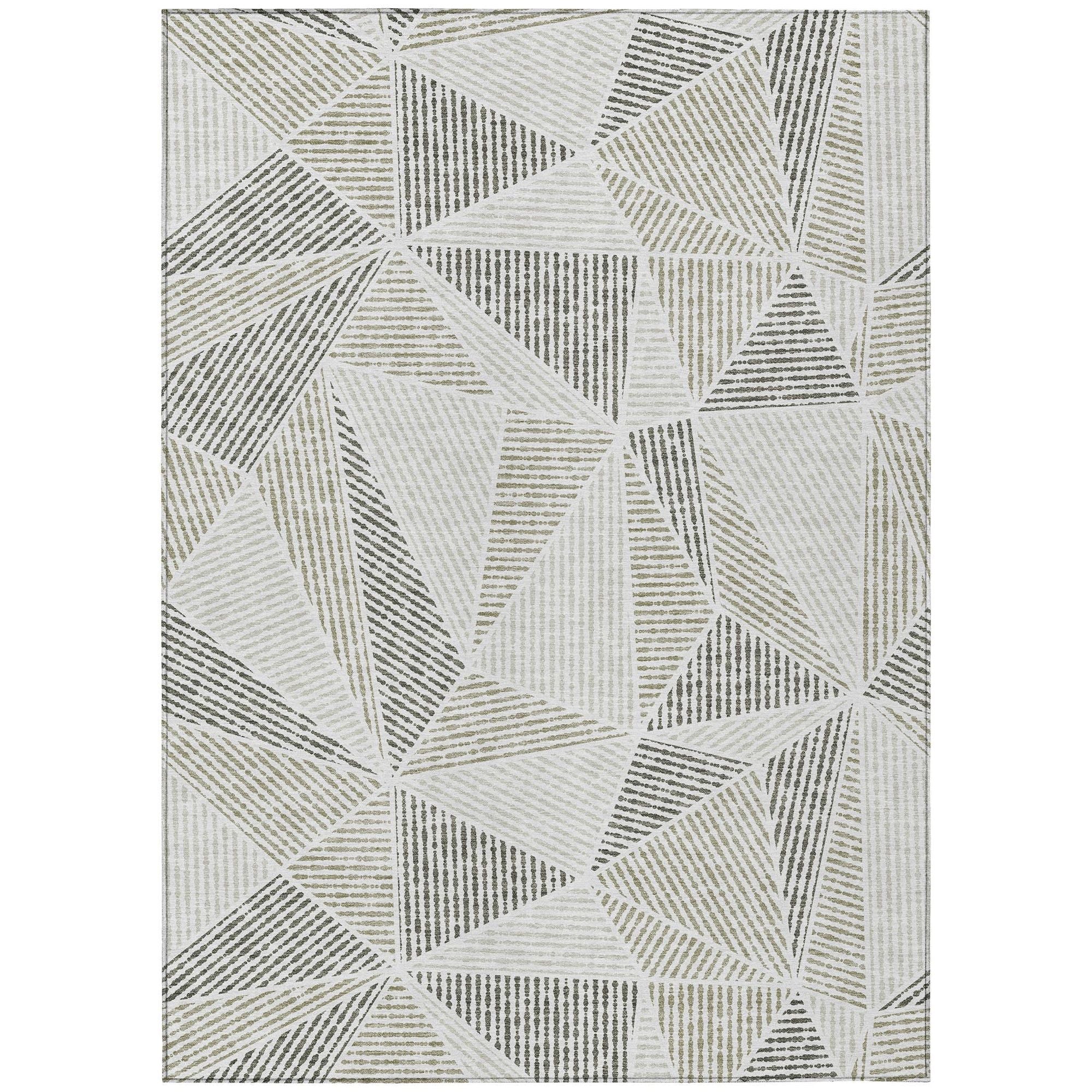 Machine Made ACN618 Taupe Brown Rugs #color_taupe brown