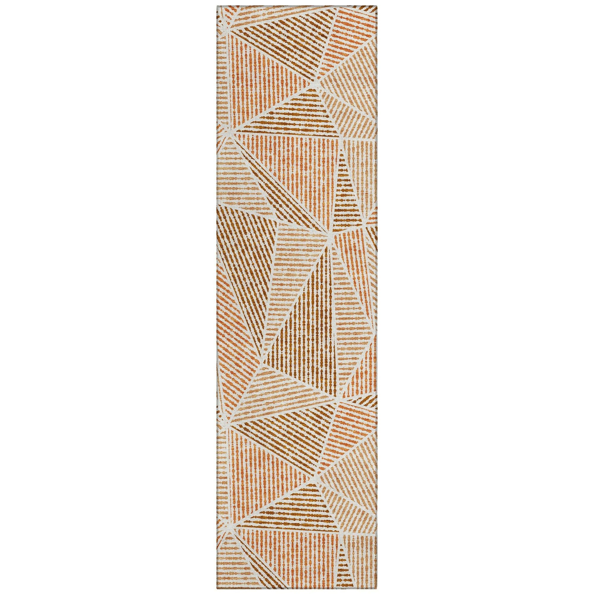 Machine Made ACN618 Terracotta Orange Rugs #color_terracotta orange