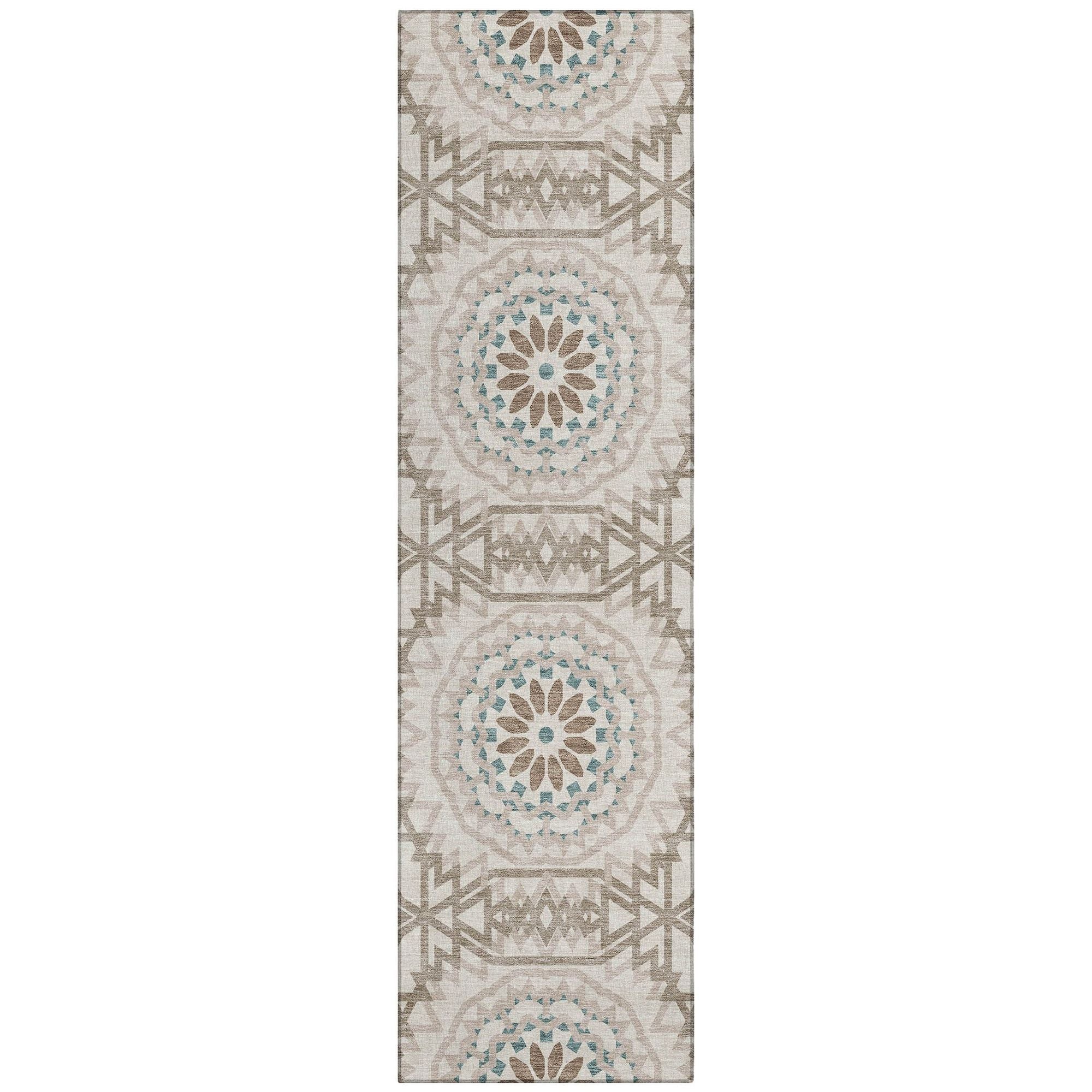 Machine Made ACN619 Beige Brown Rugs #color_beige brown