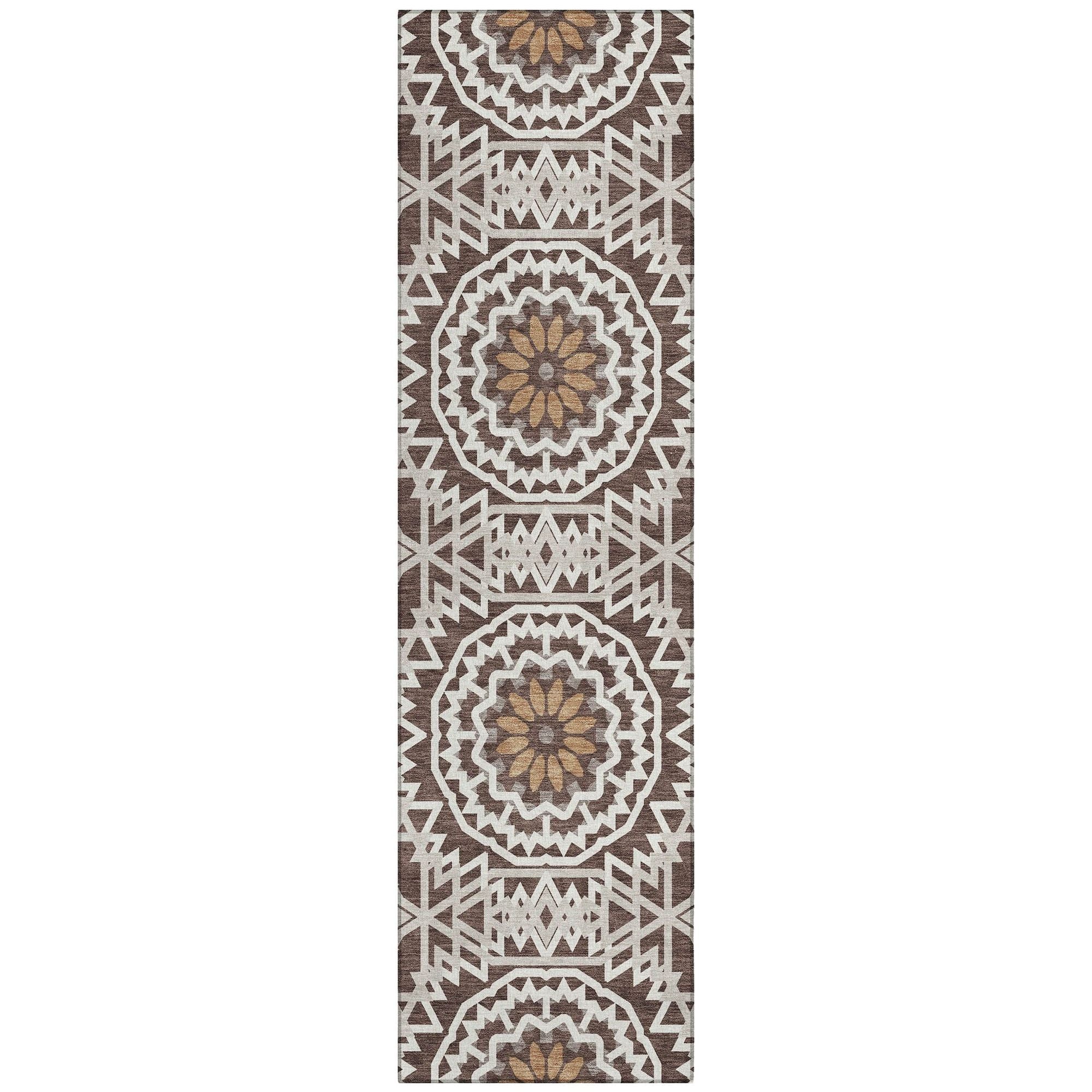 Machine Made ACN619 Chocolate Brown Rugs #color_chocolate brown