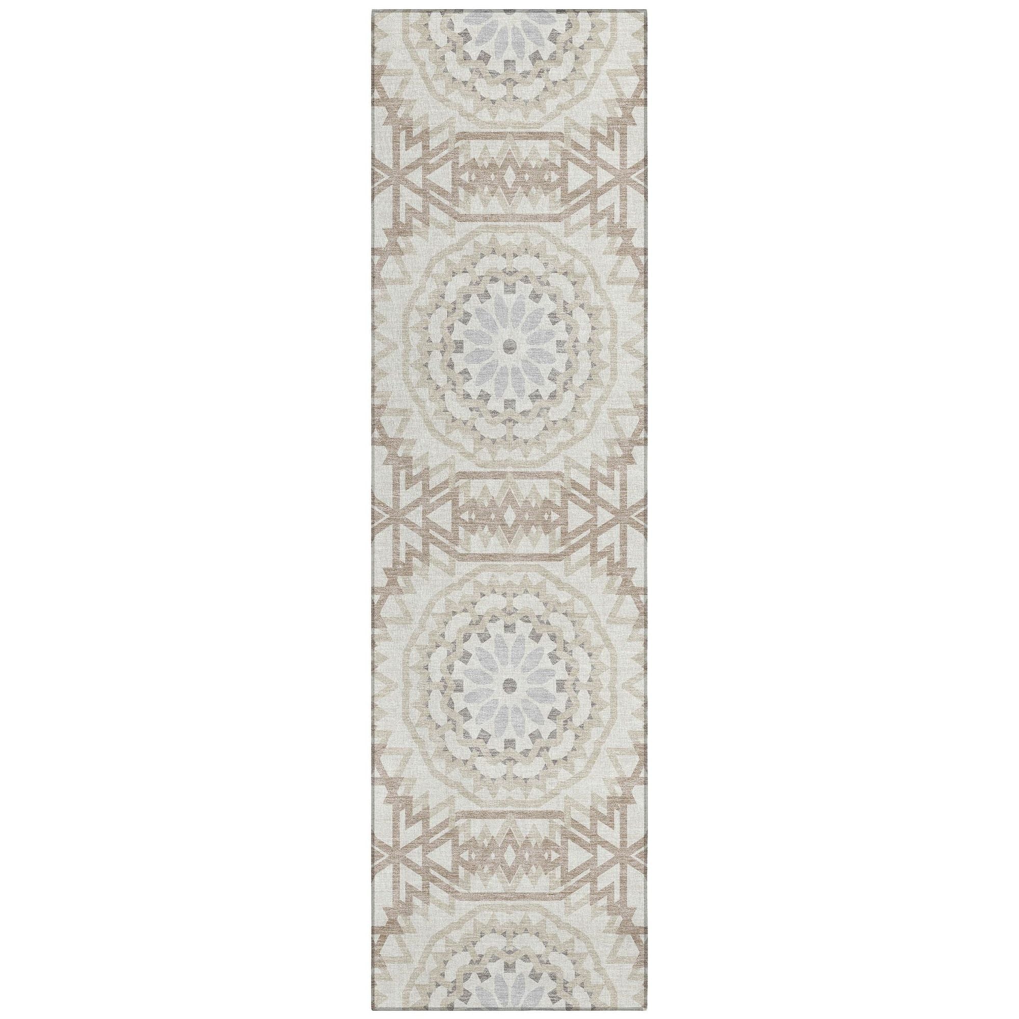 Machine Made ACN619 Ivory  Rugs #color_ivory 