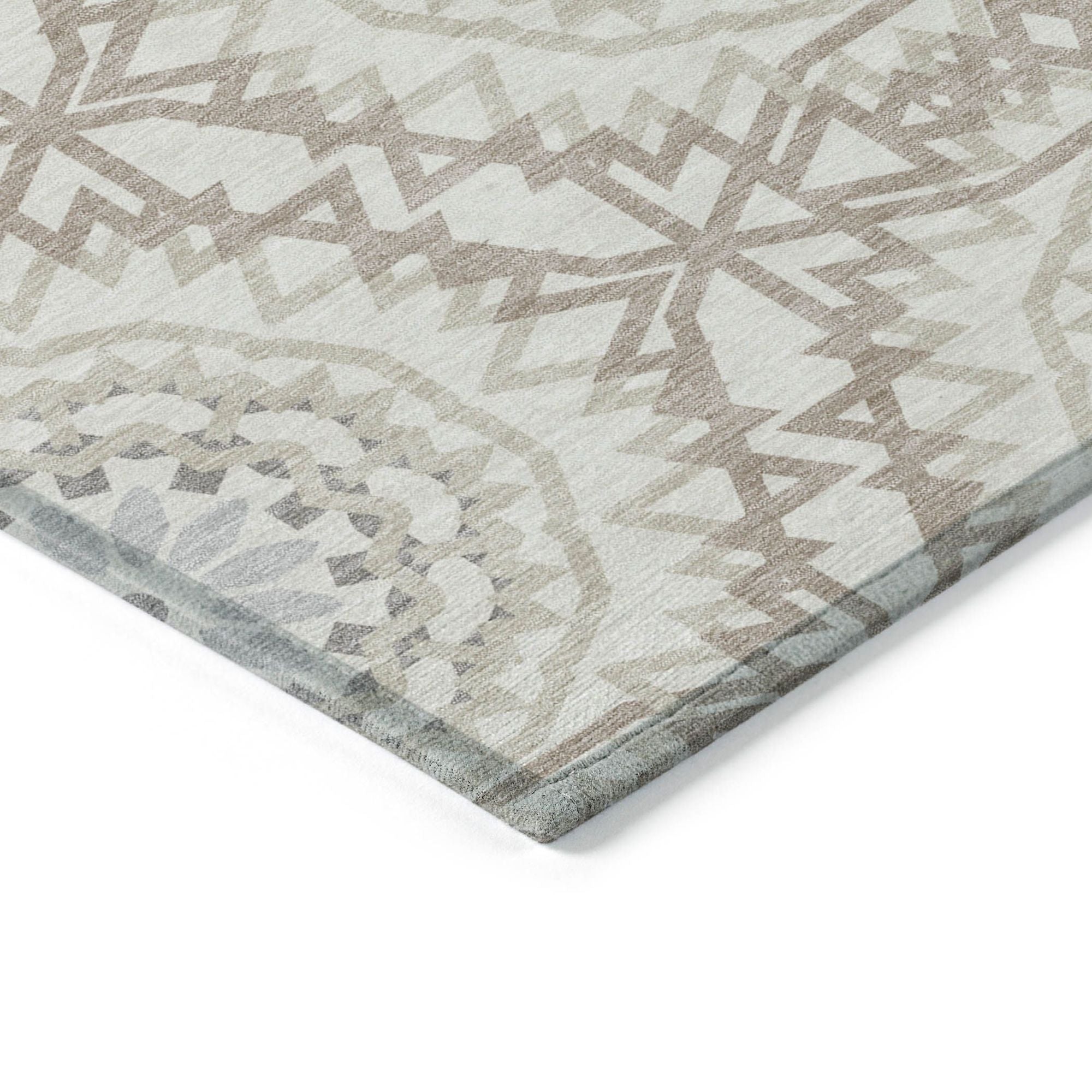 Machine Made ACN619 Ivory  Rugs #color_ivory 