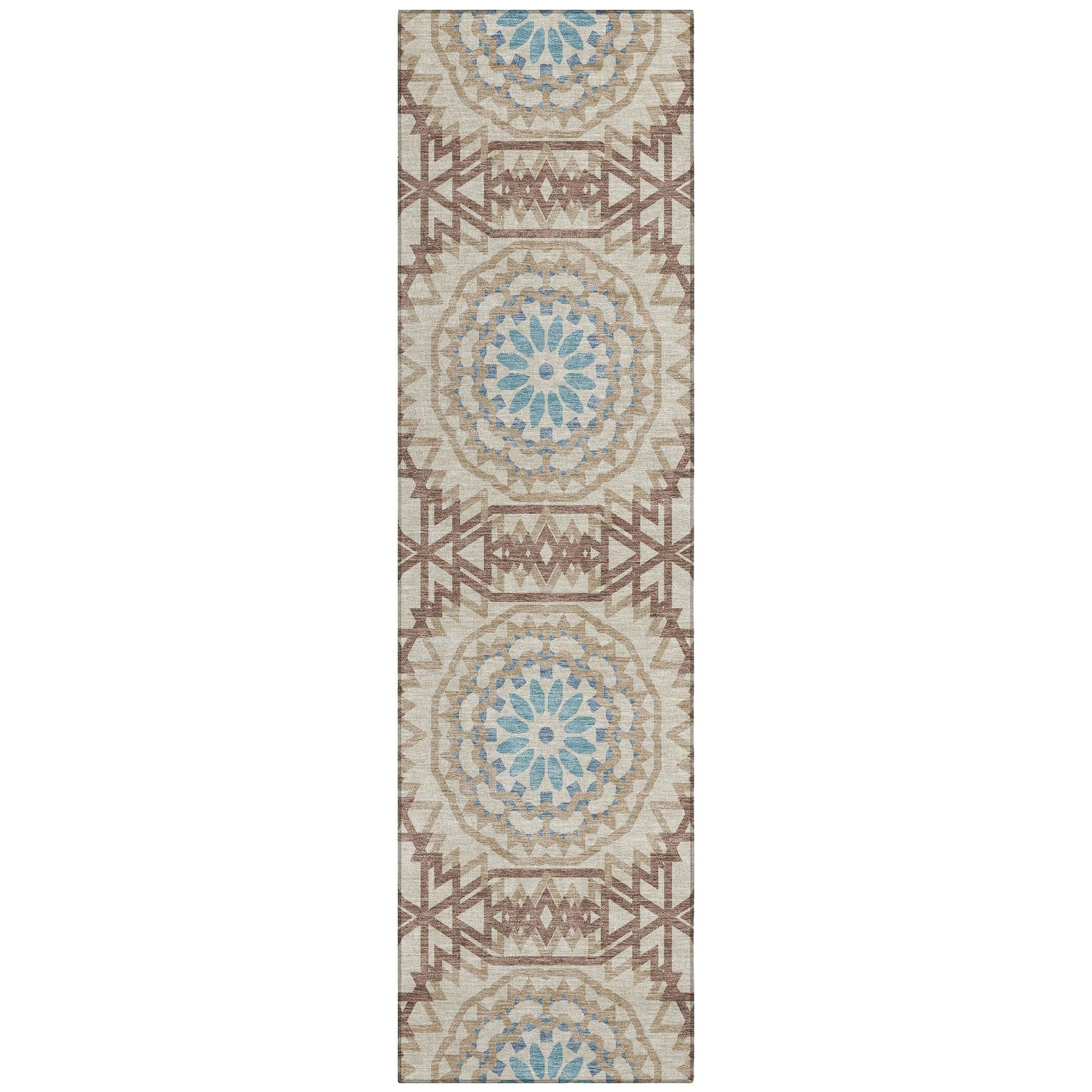 Machine Made ACN619 Khaki Brown Rugs #color_khaki brown