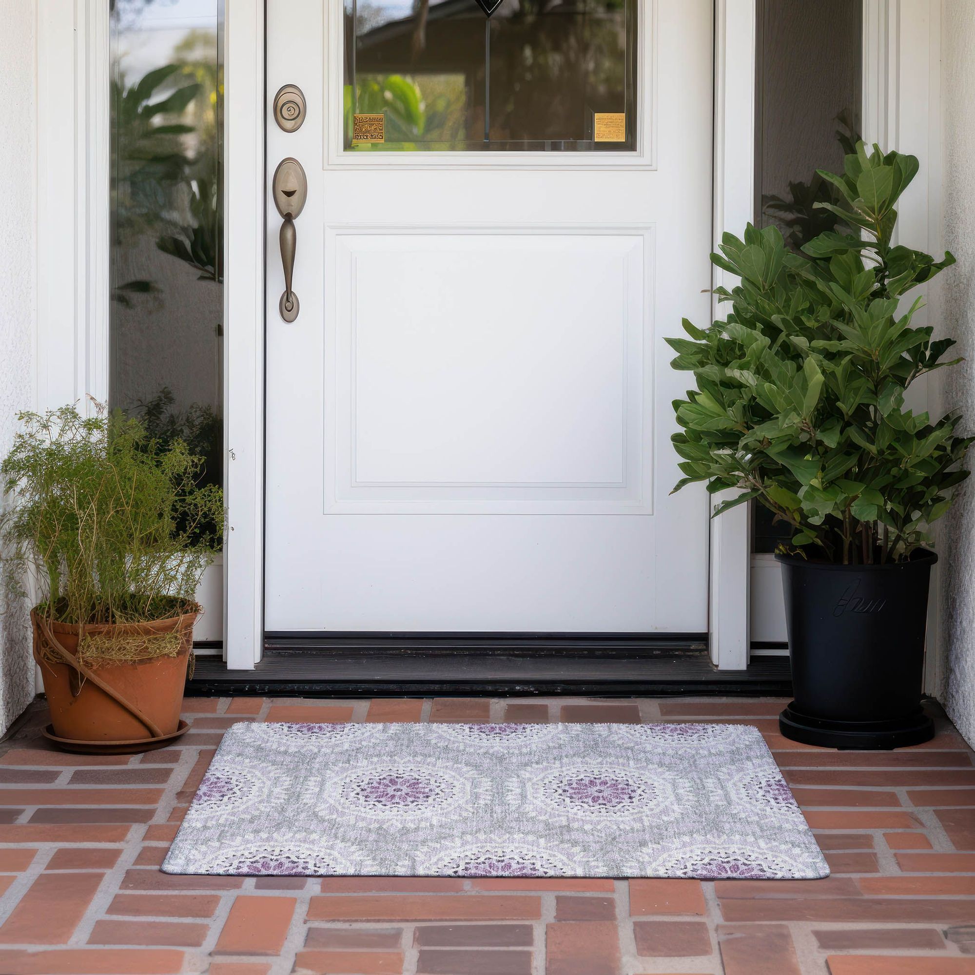 Machine Made ACN619 Lilac Purple Rugs #color_lilac purple