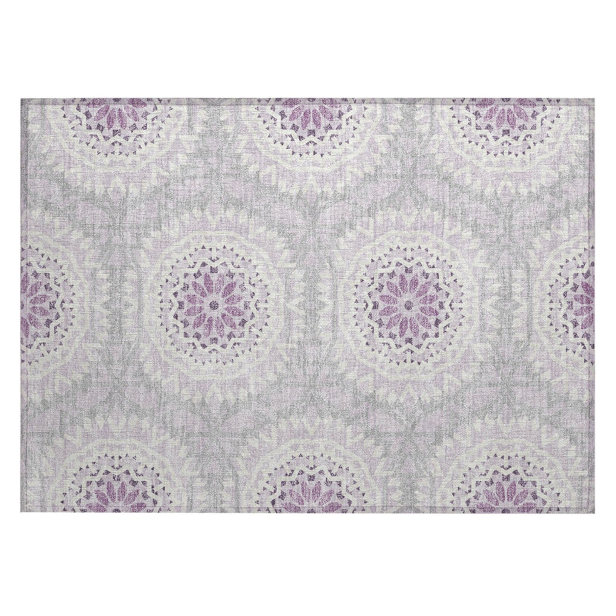 Machine Made ACN619 Lilac Purple Rugs #color_lilac purple