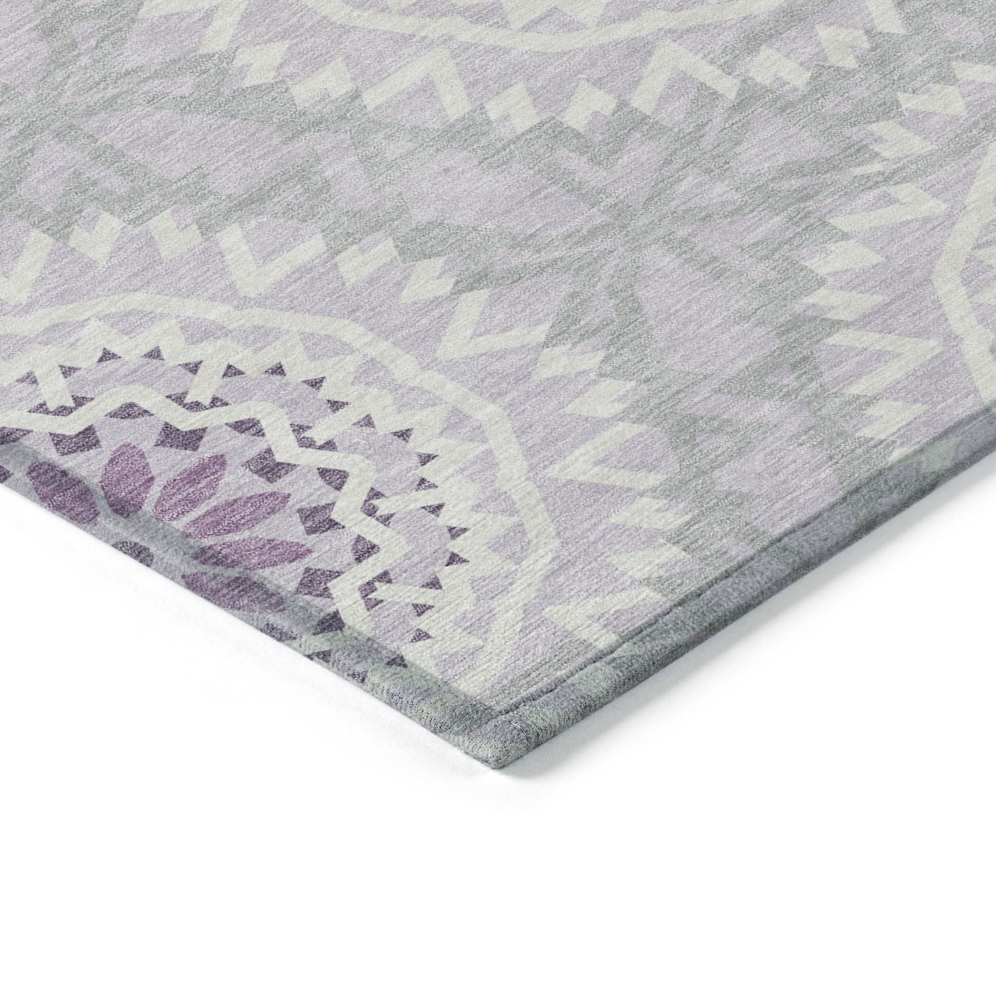 Machine Made ACN619 Lilac Purple Rugs #color_lilac purple