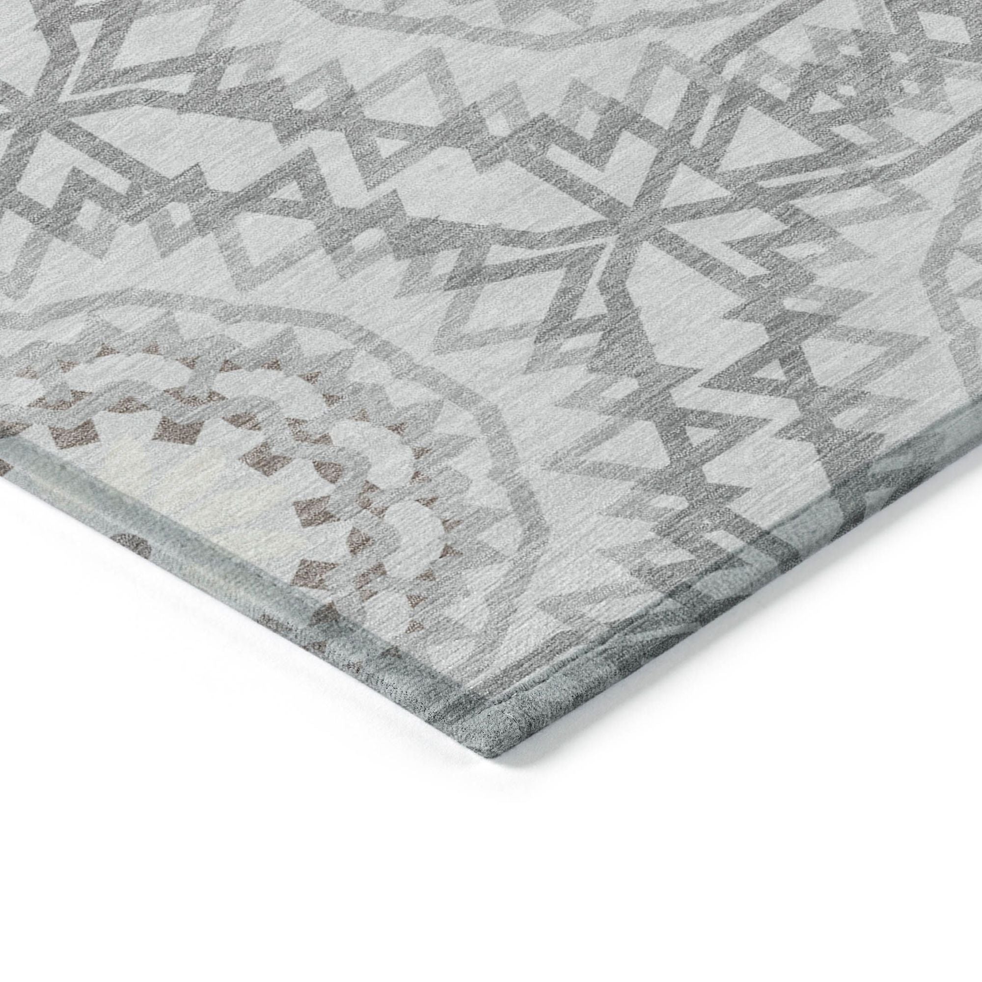 Machine Made ACN619 Silver Gray Rugs #color_silver gray