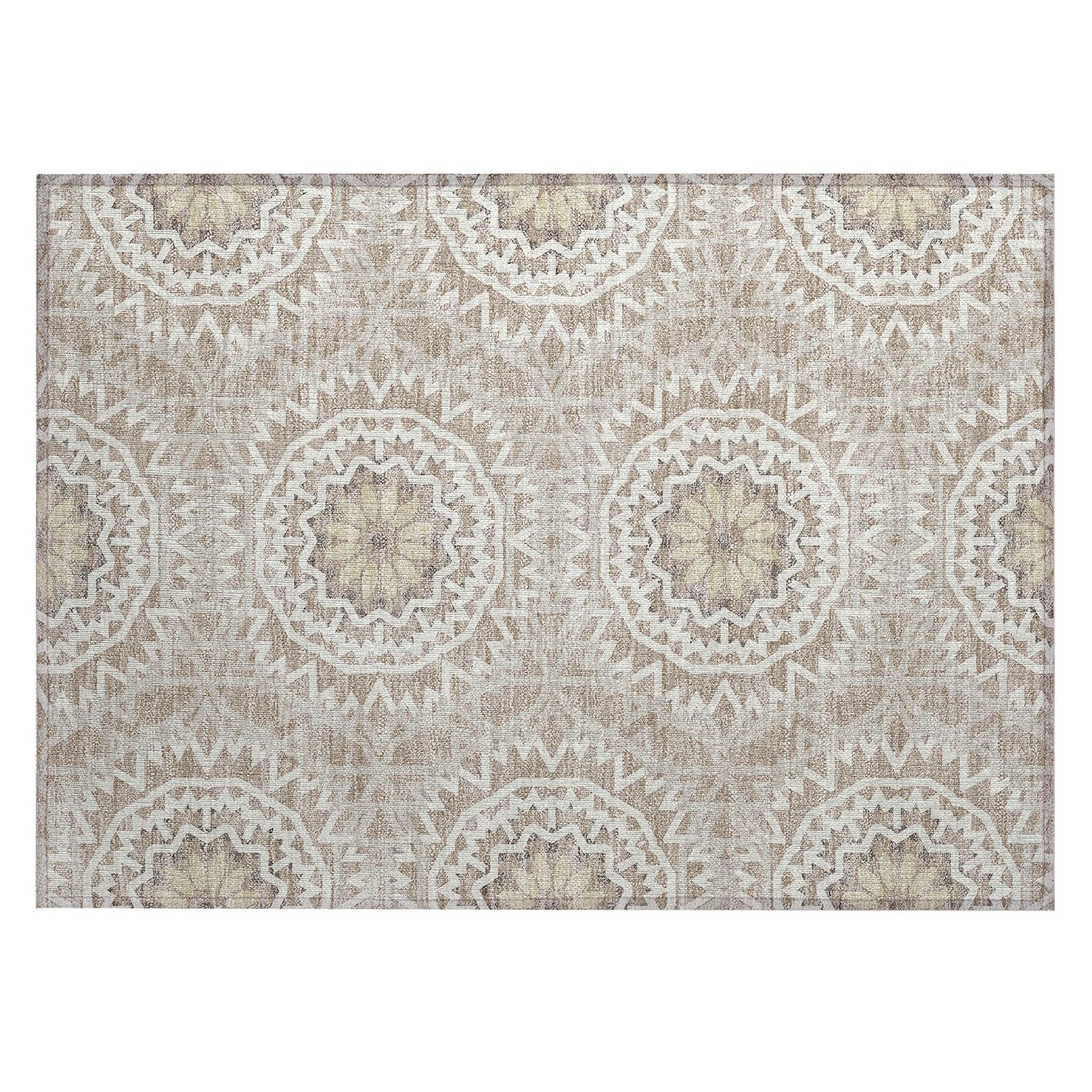 Machine Made ACN619 Taupe Brown Rugs #color_taupe brown