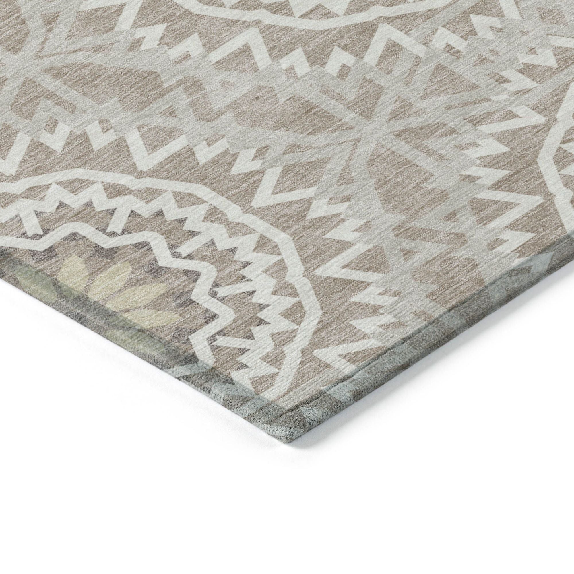 Machine Made ACN619 Taupe Brown Rugs #color_taupe brown